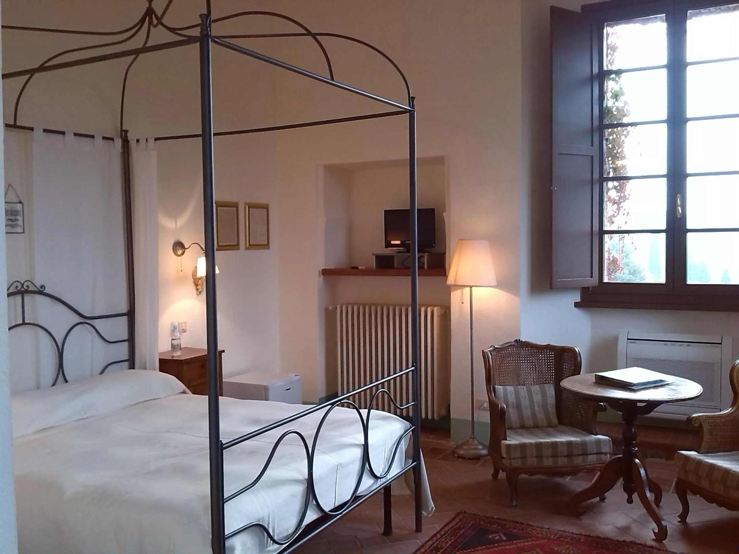 Double Room with View in Agriturismo Villa Buoninsegna