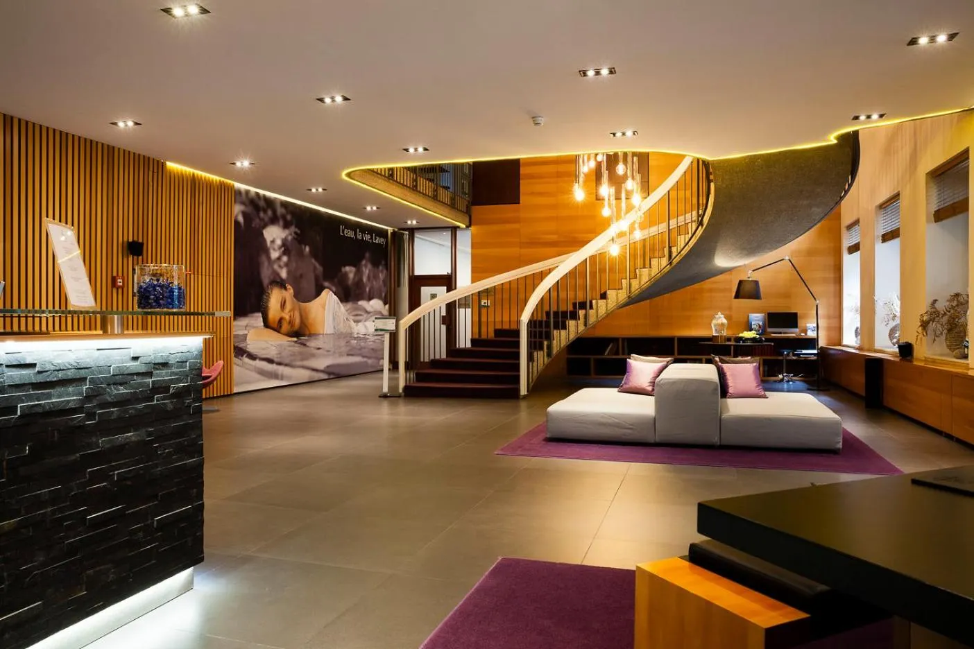 Bed in Grand Hotel des Bains