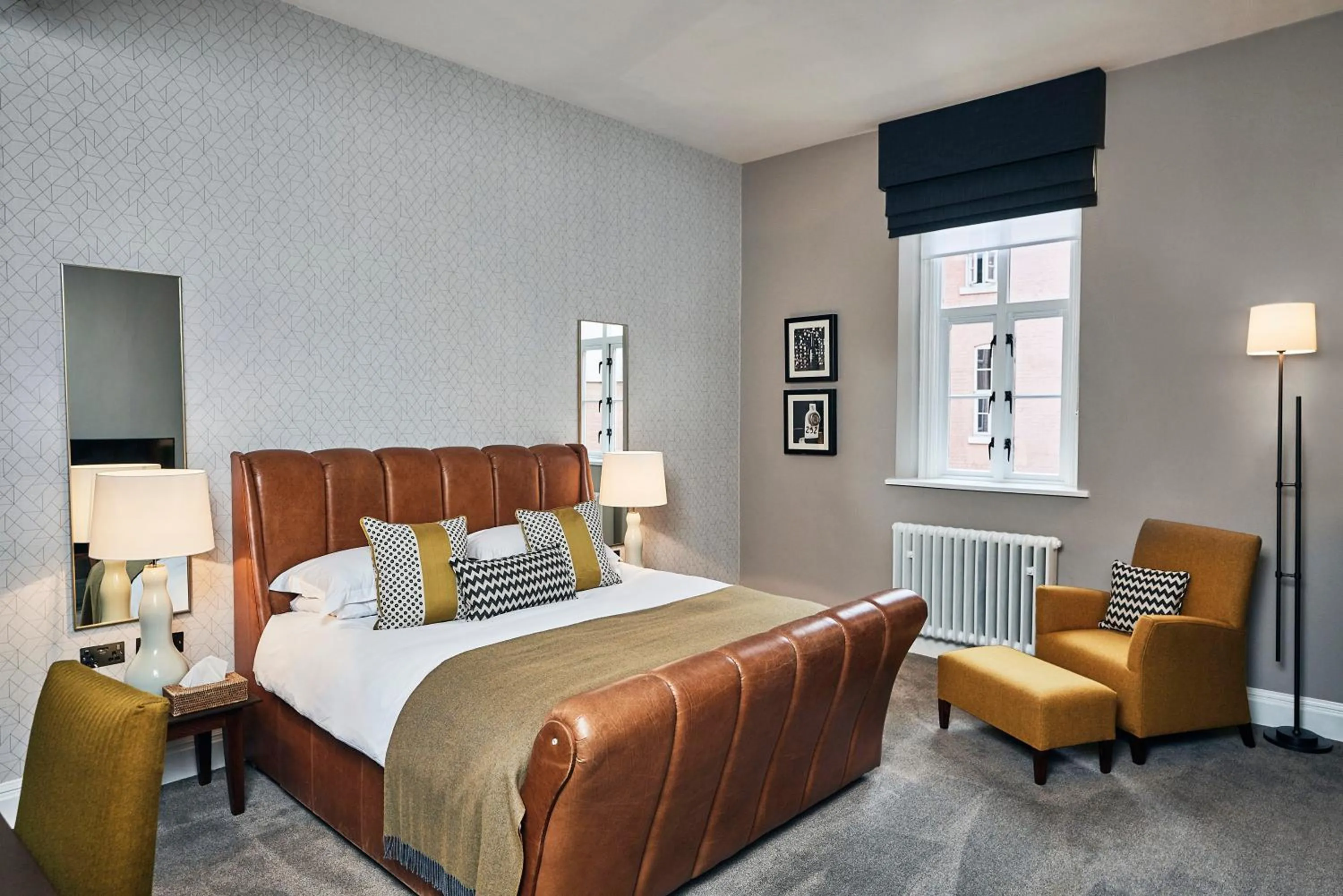 Photo of the whole room, Bed in Hotel du Vin Birmingham