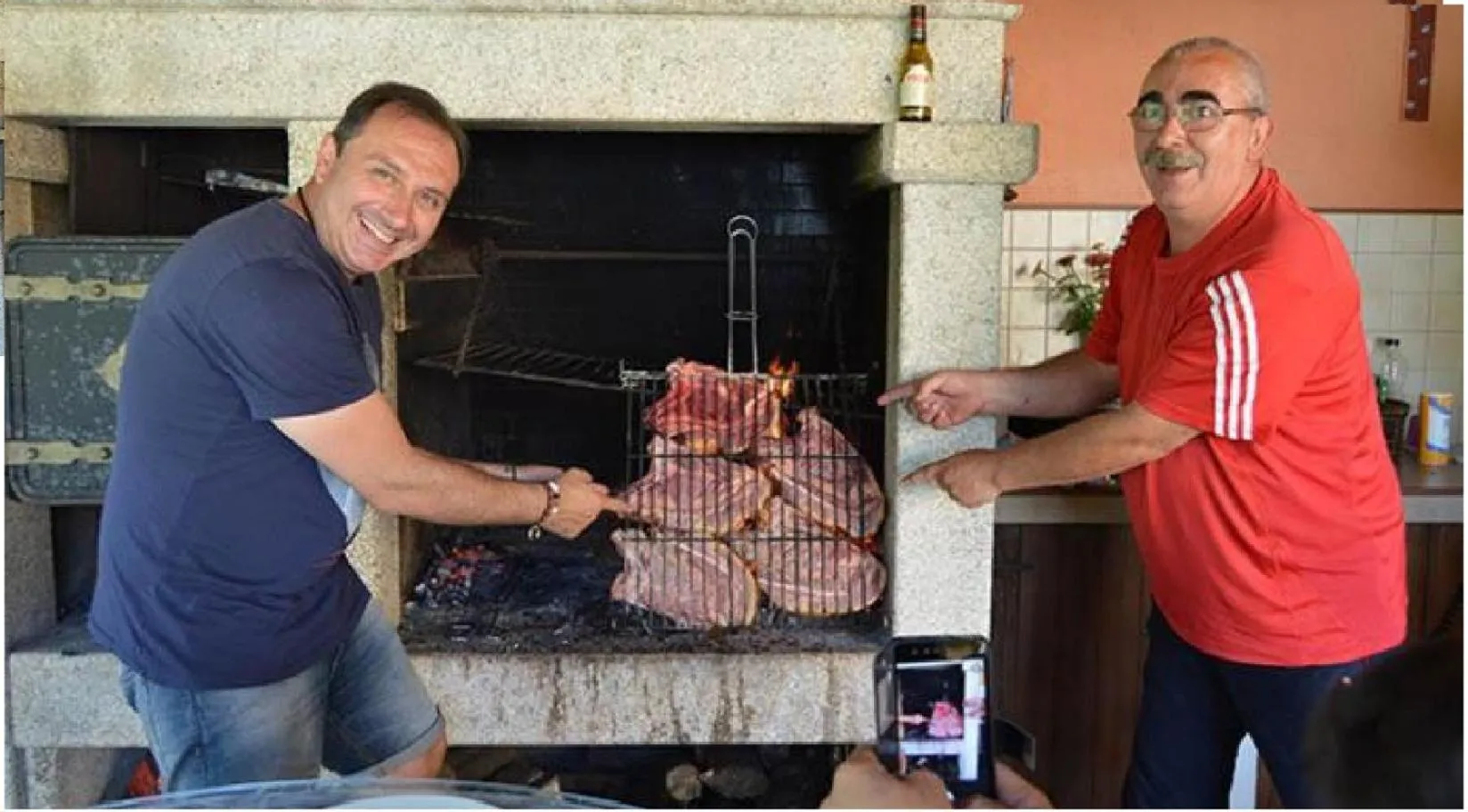 BBQ facilities in Casa Jesús Turismo Rural