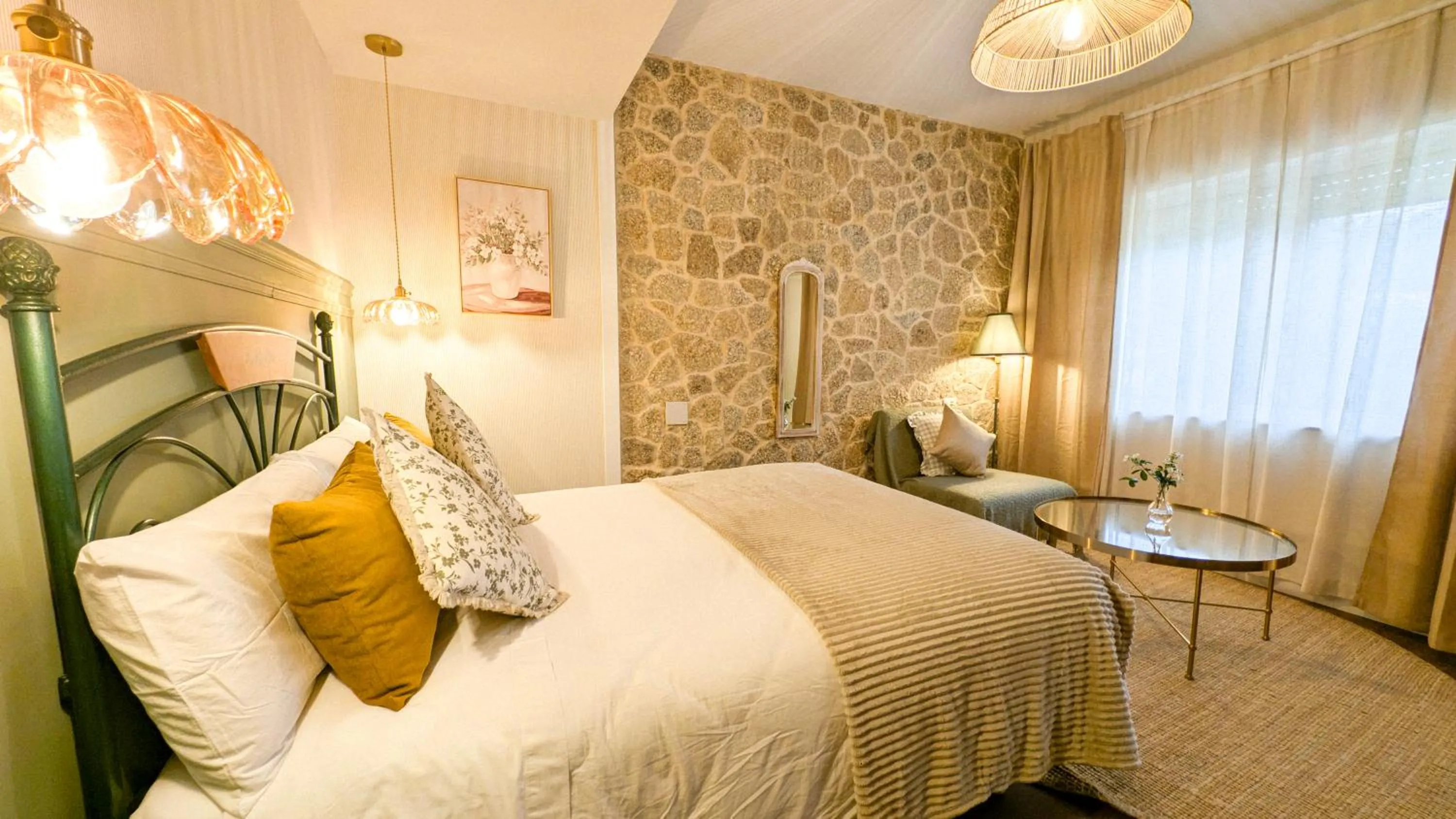 Bed in Casa Jesús Turismo Rural