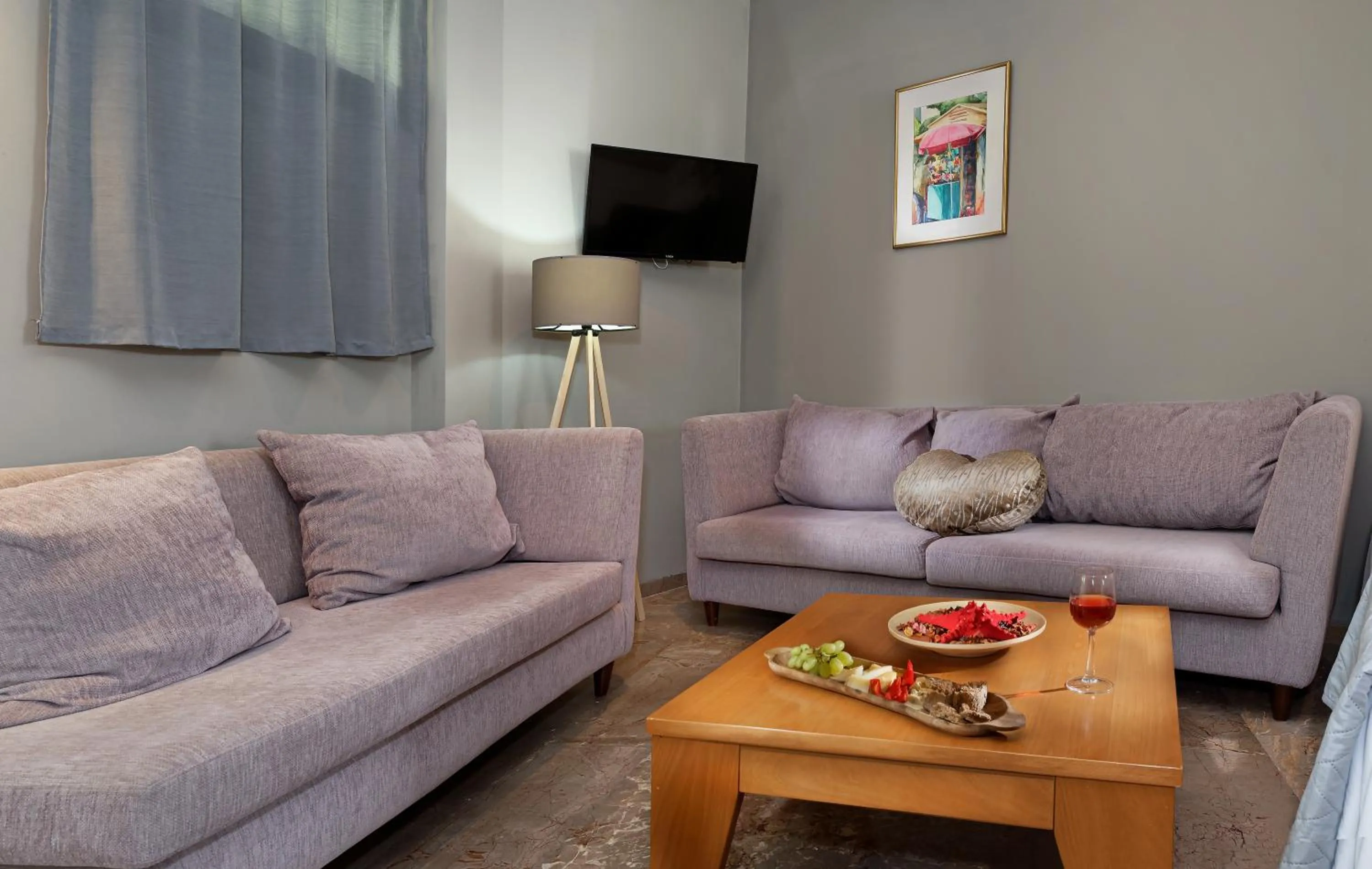 Living room in Hotel Punta