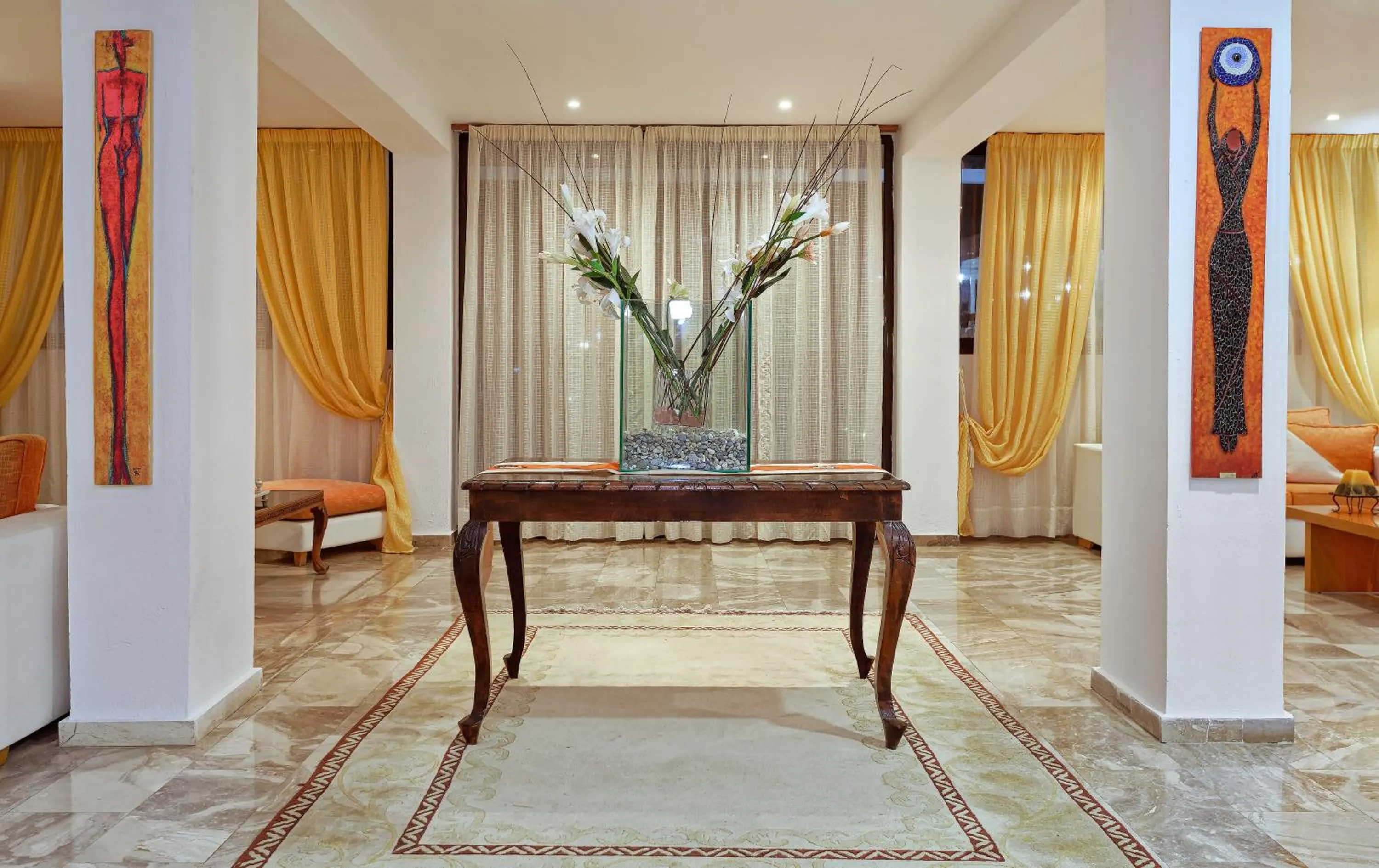 Lobby or reception in Hotel Punta