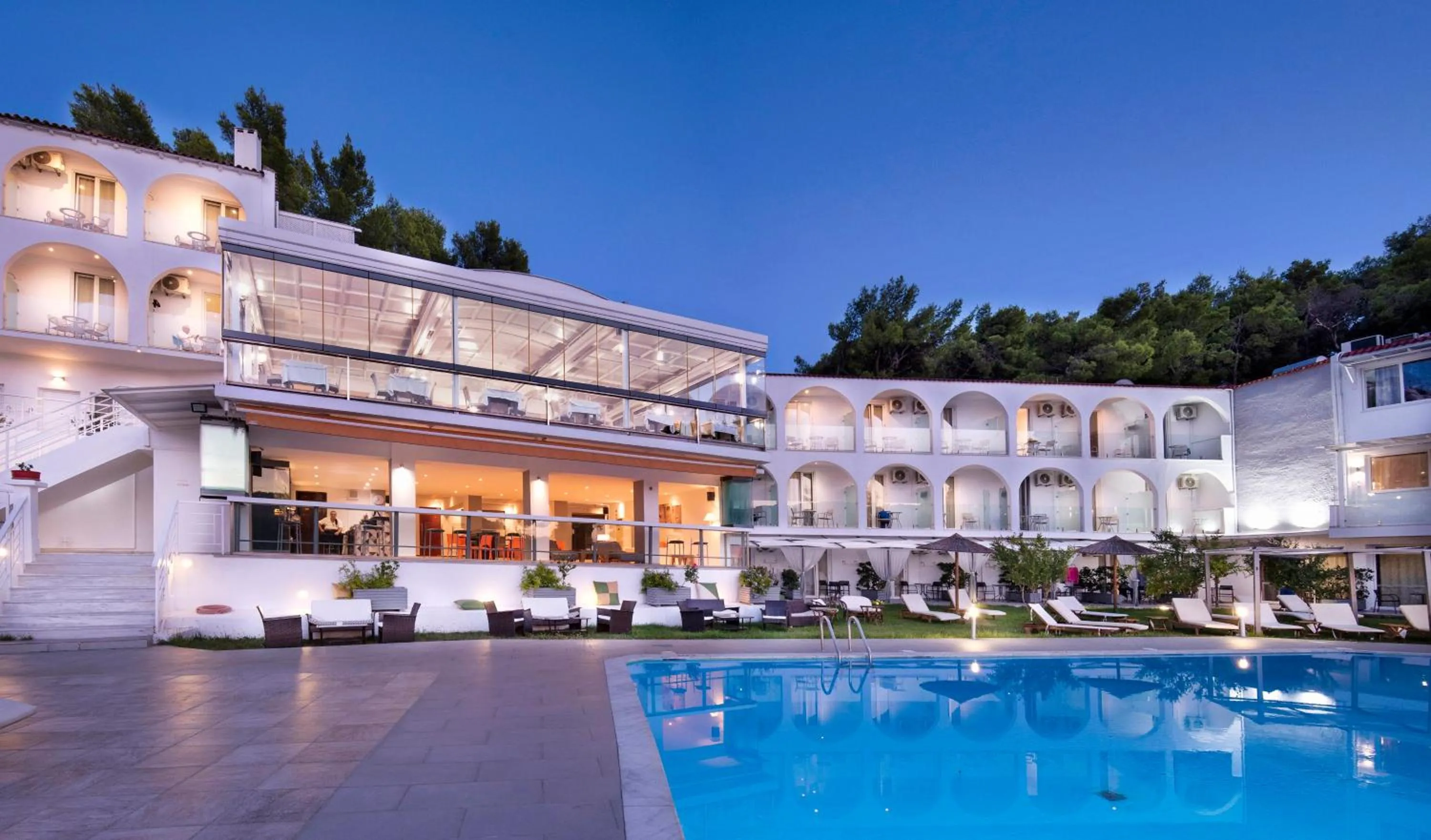 Property building in Hotel Punta