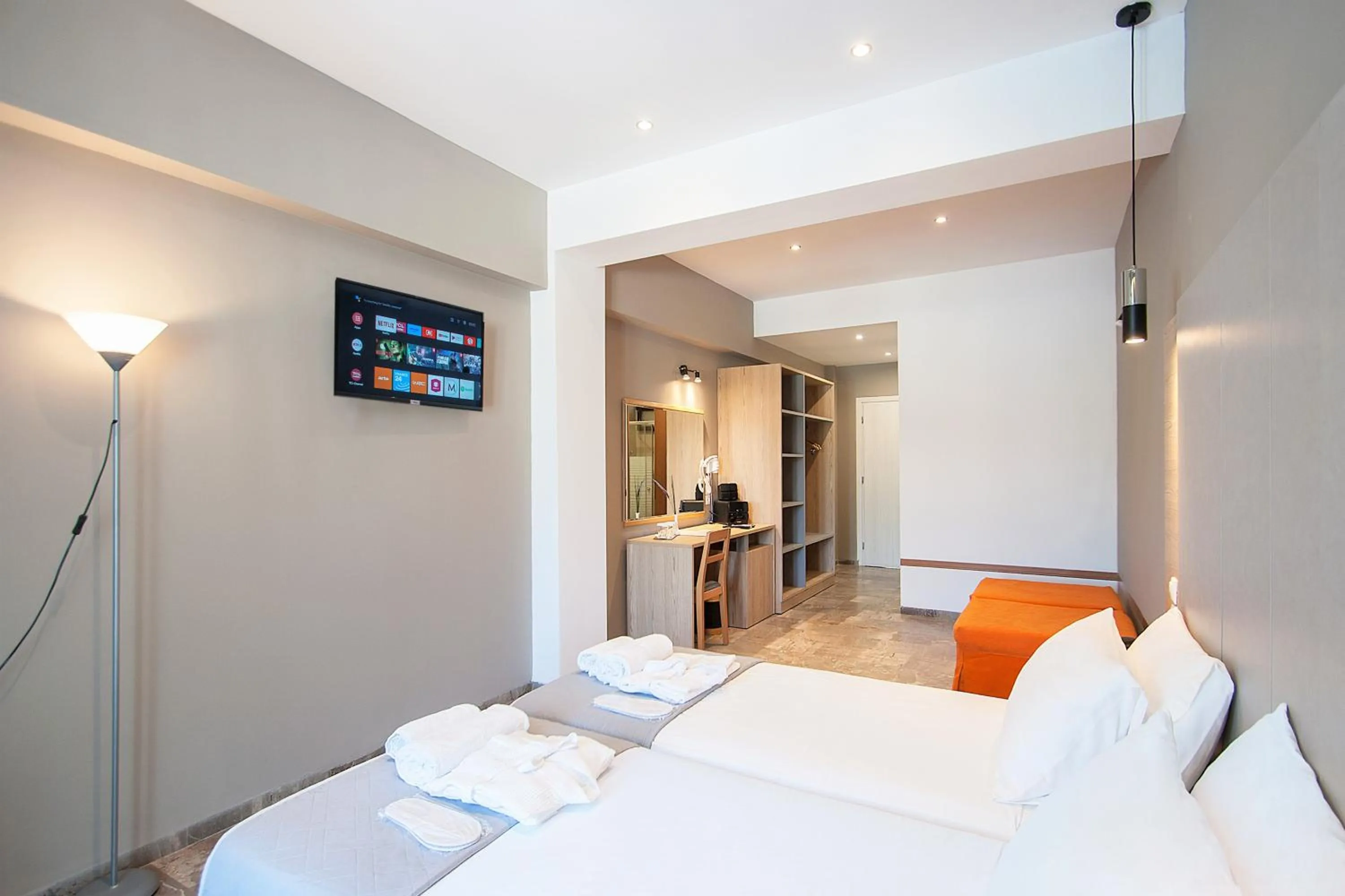 Bedroom, Bed in Hotel Punta