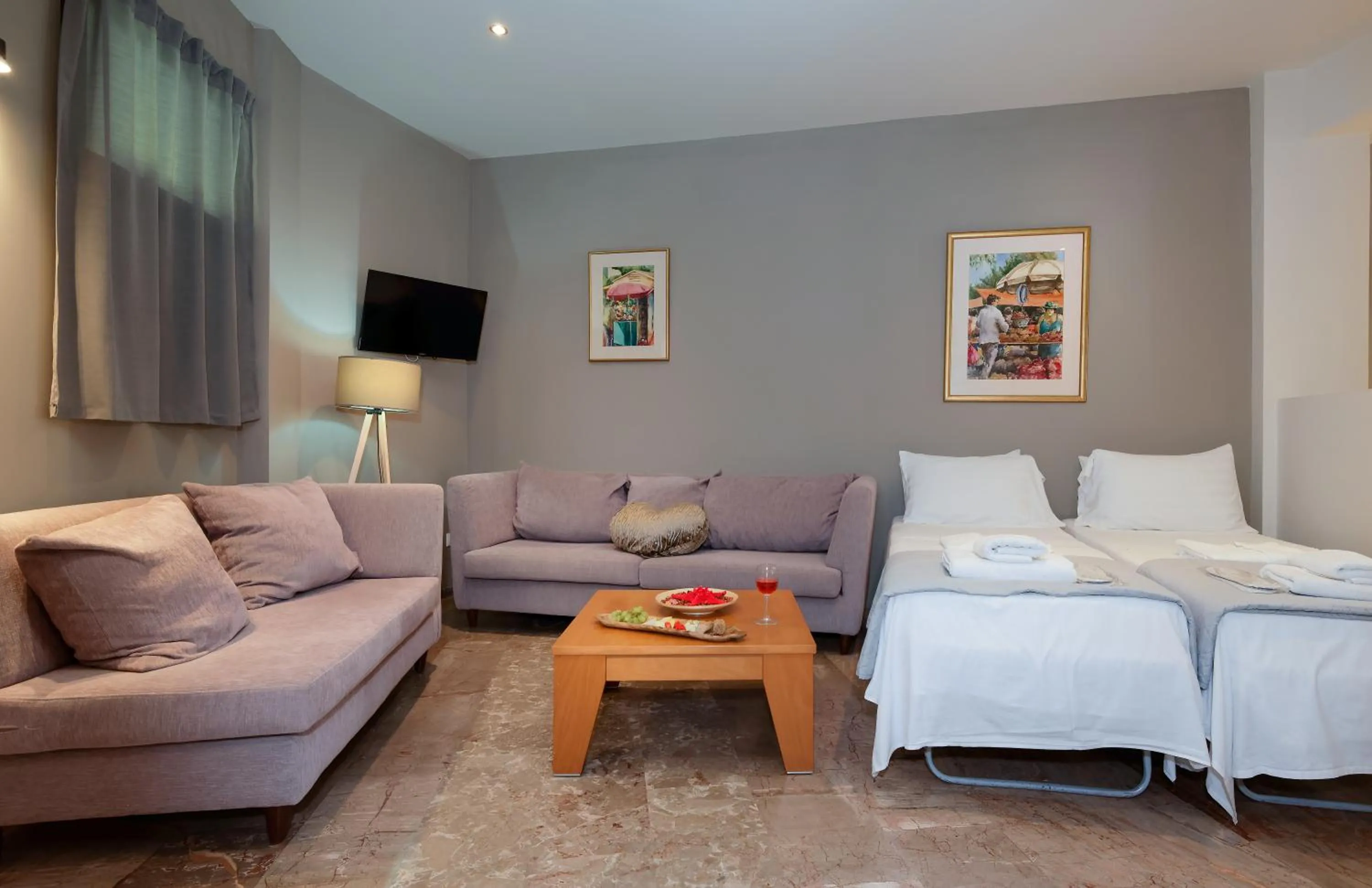 Living room in Hotel Punta