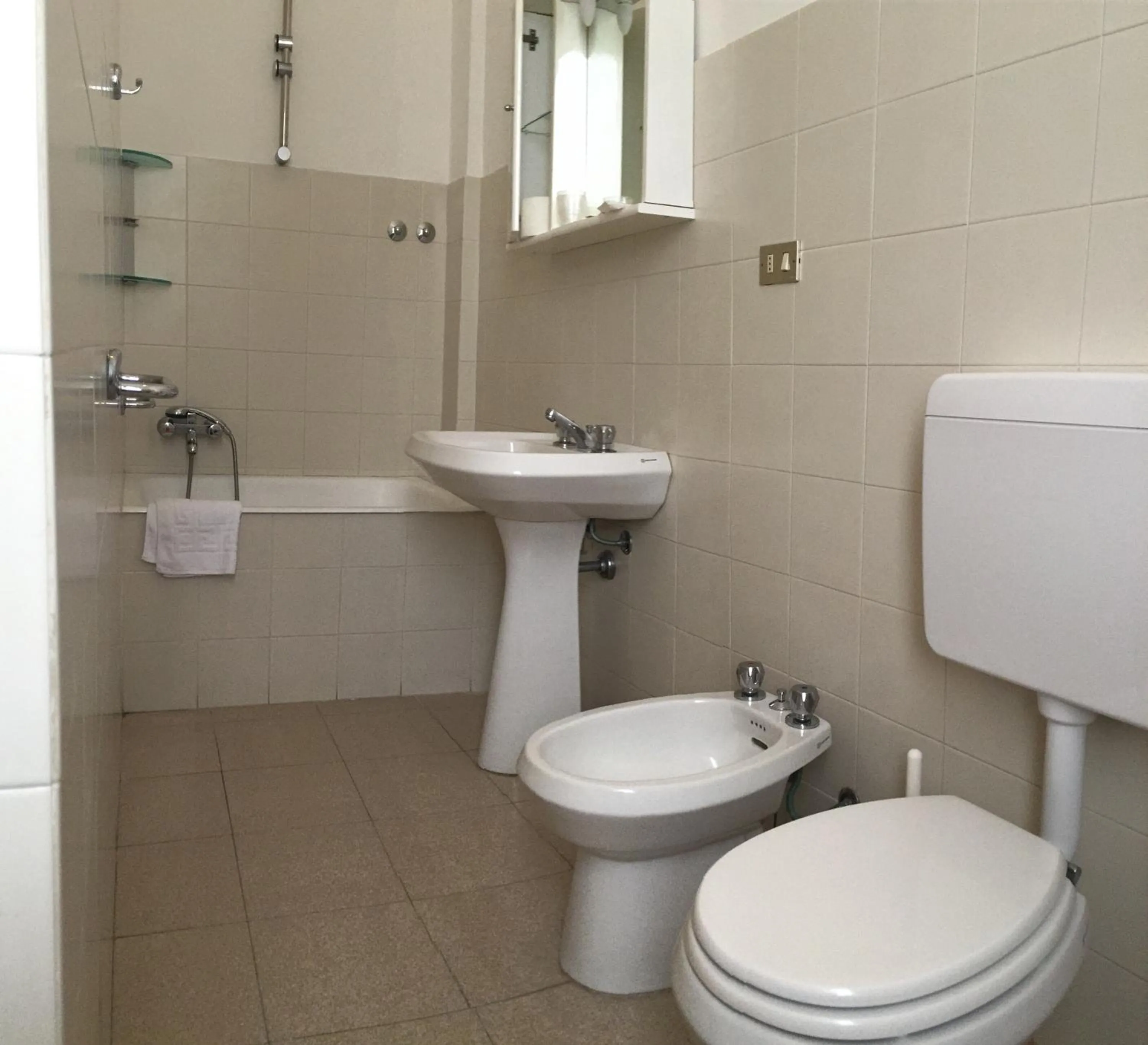 Toilet in Villa Pozzi