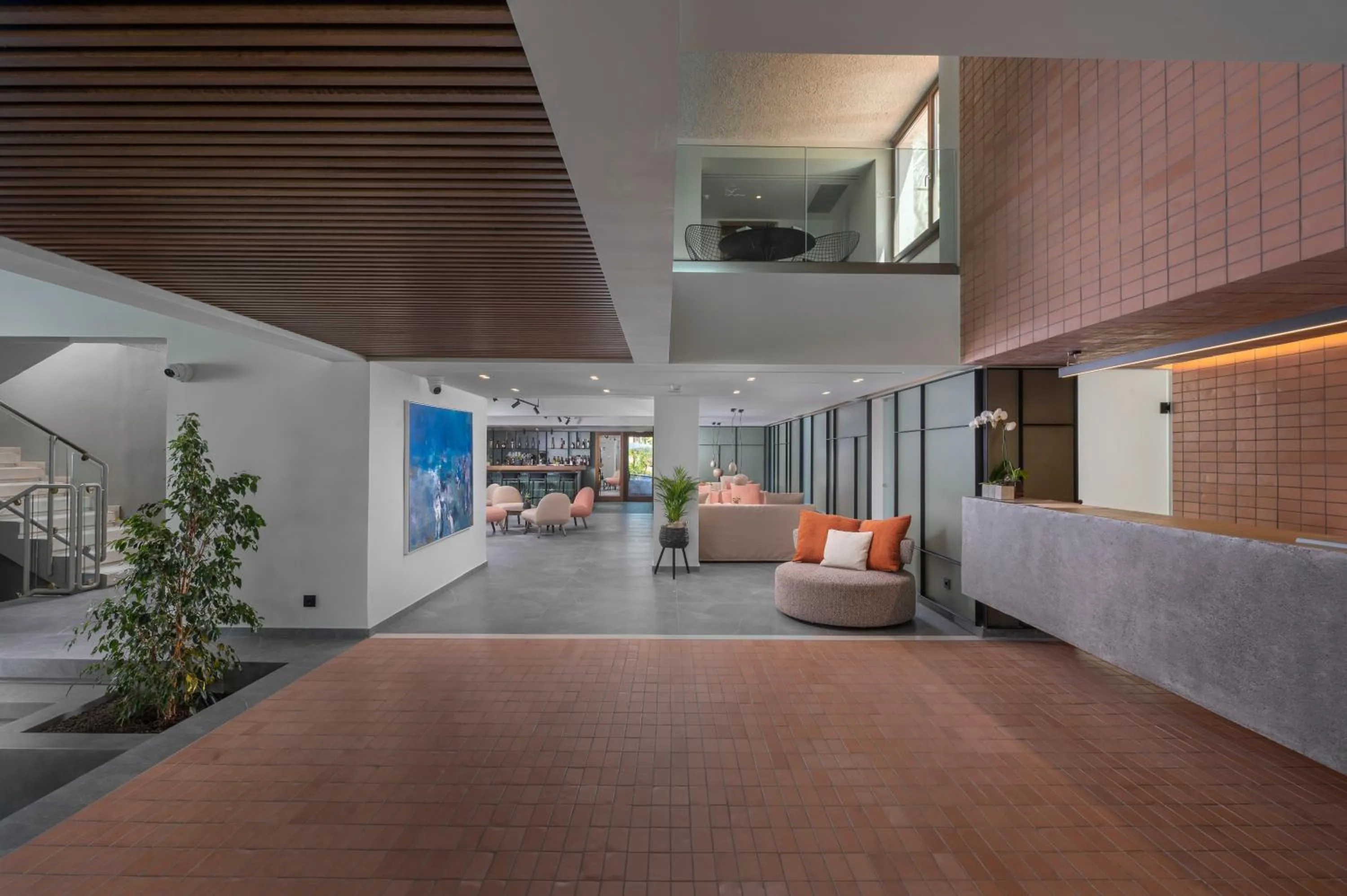 Lobby or reception in Alkyon