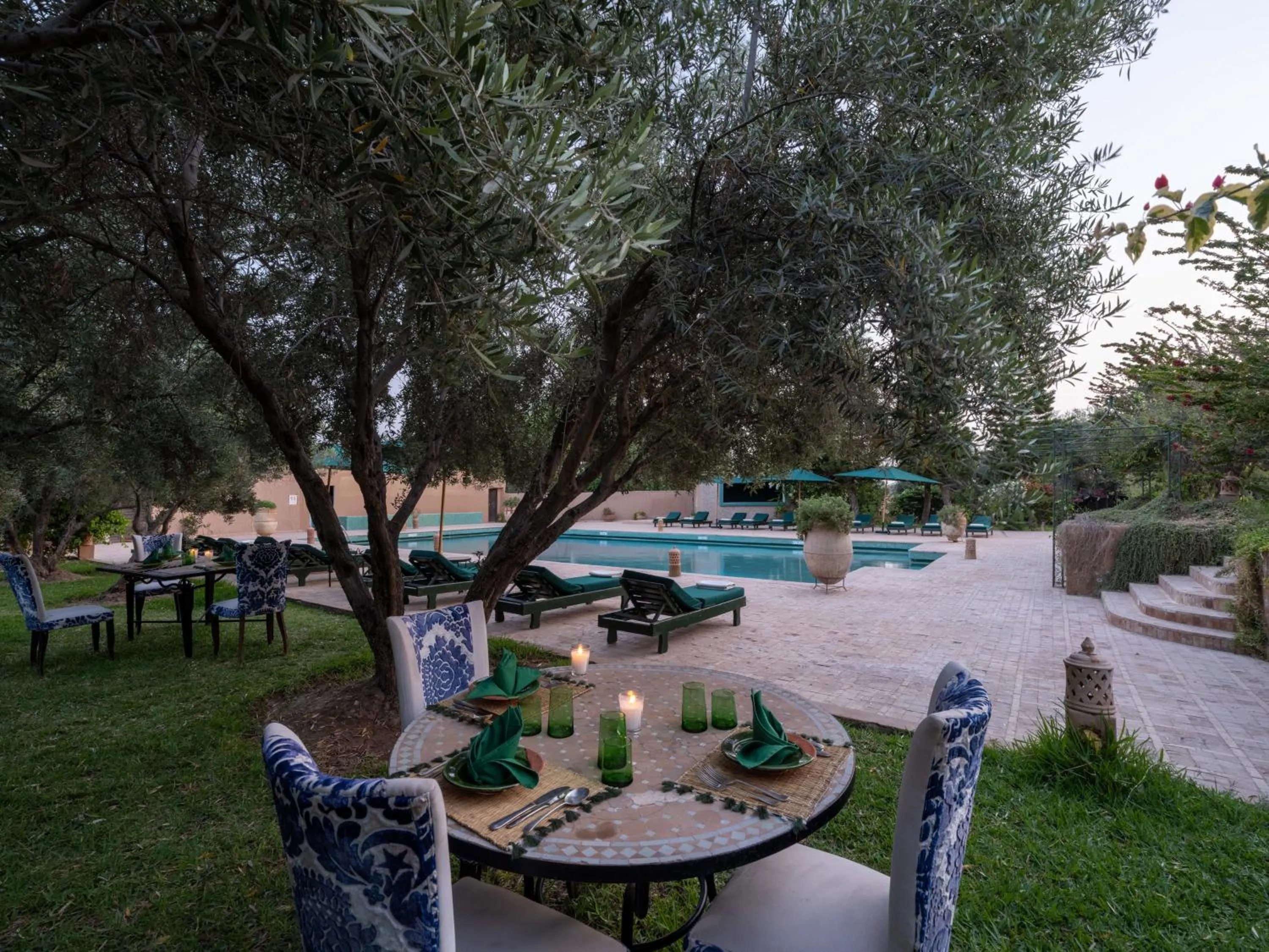 Spring in Kasbah Agafay Hotel & Spa