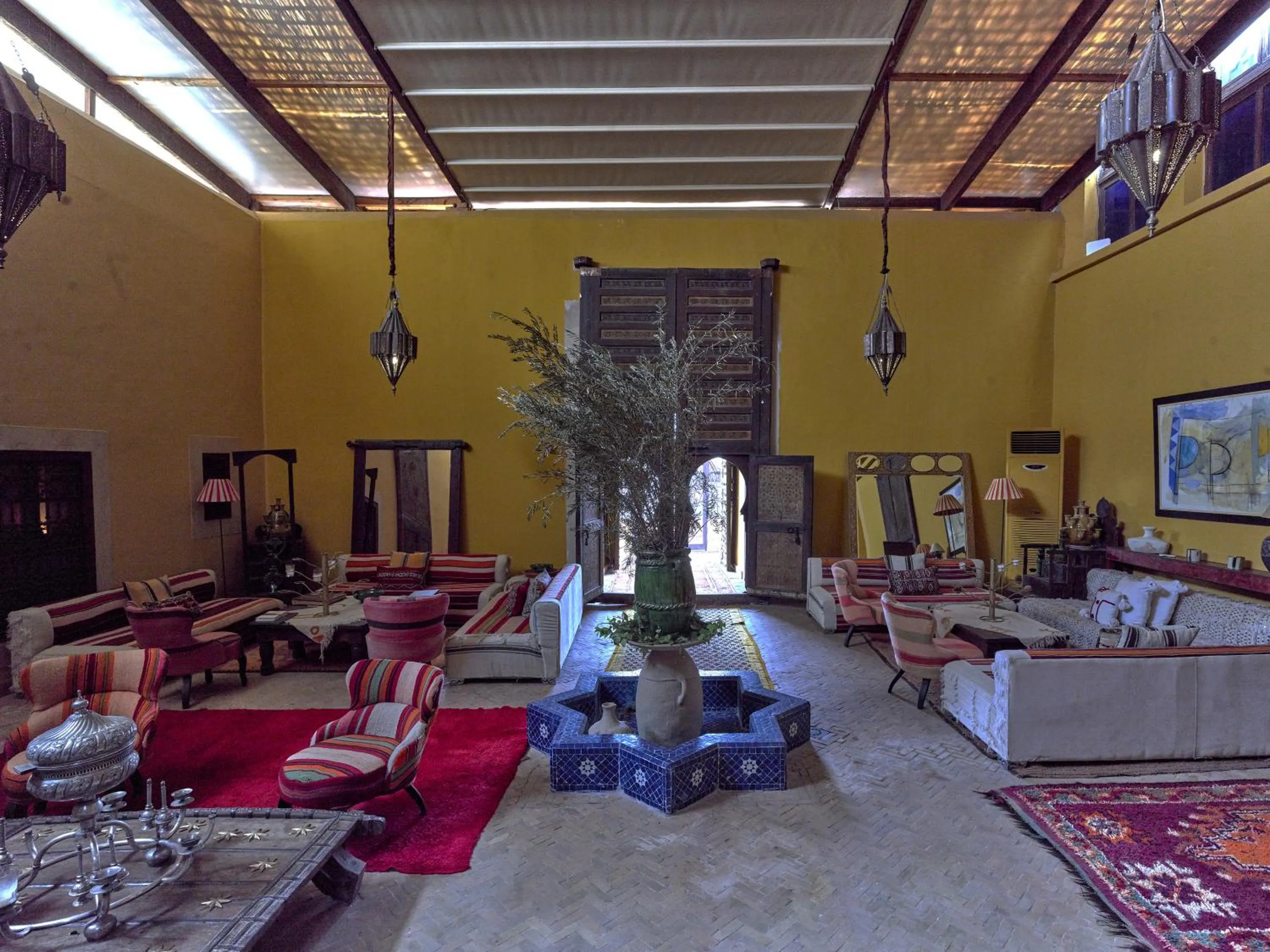 Living room in Kasbah Agafay Hotel & Spa