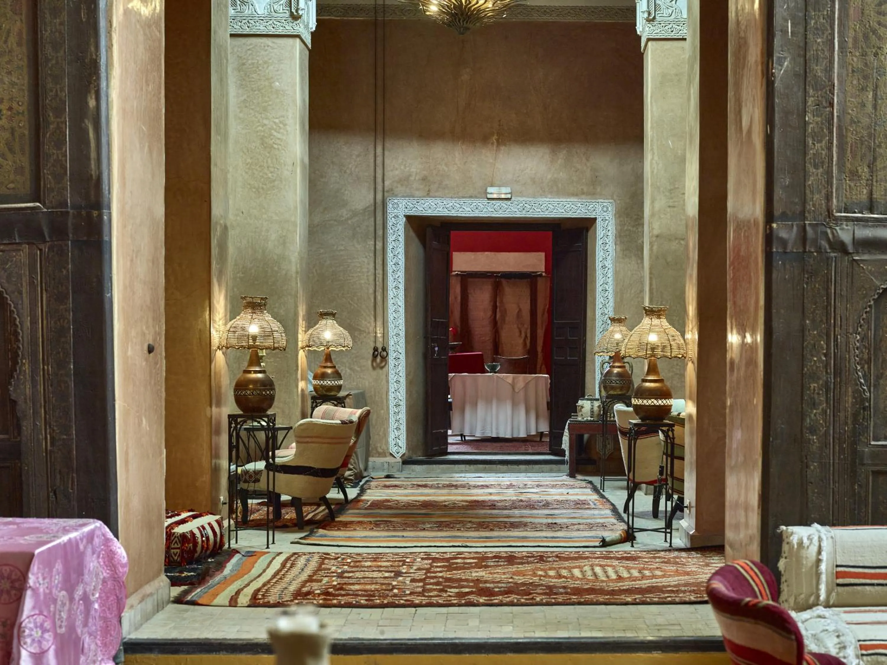 Living room in Kasbah Agafay Hotel & Spa