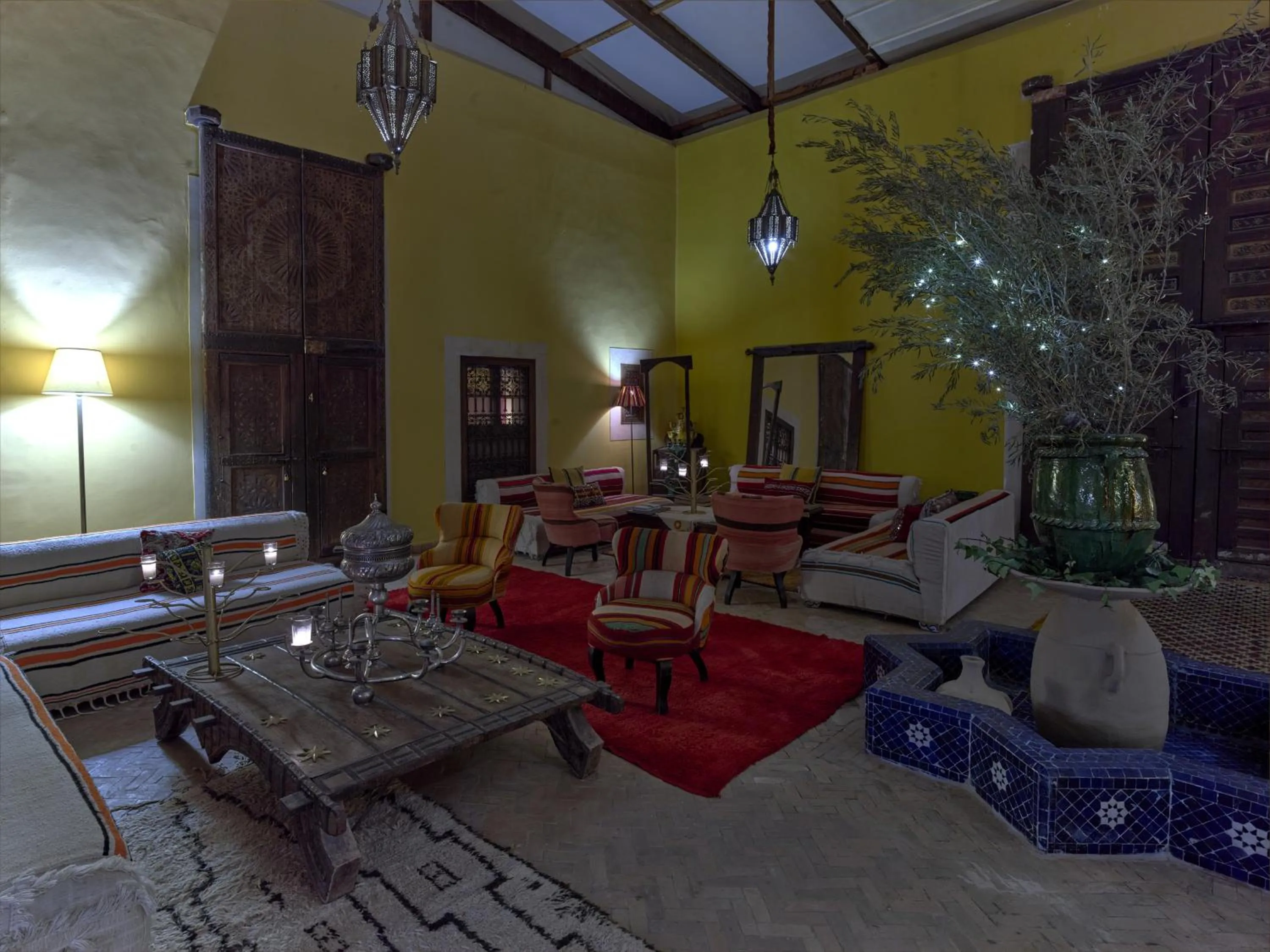 Living room in Kasbah Agafay Hotel & Spa