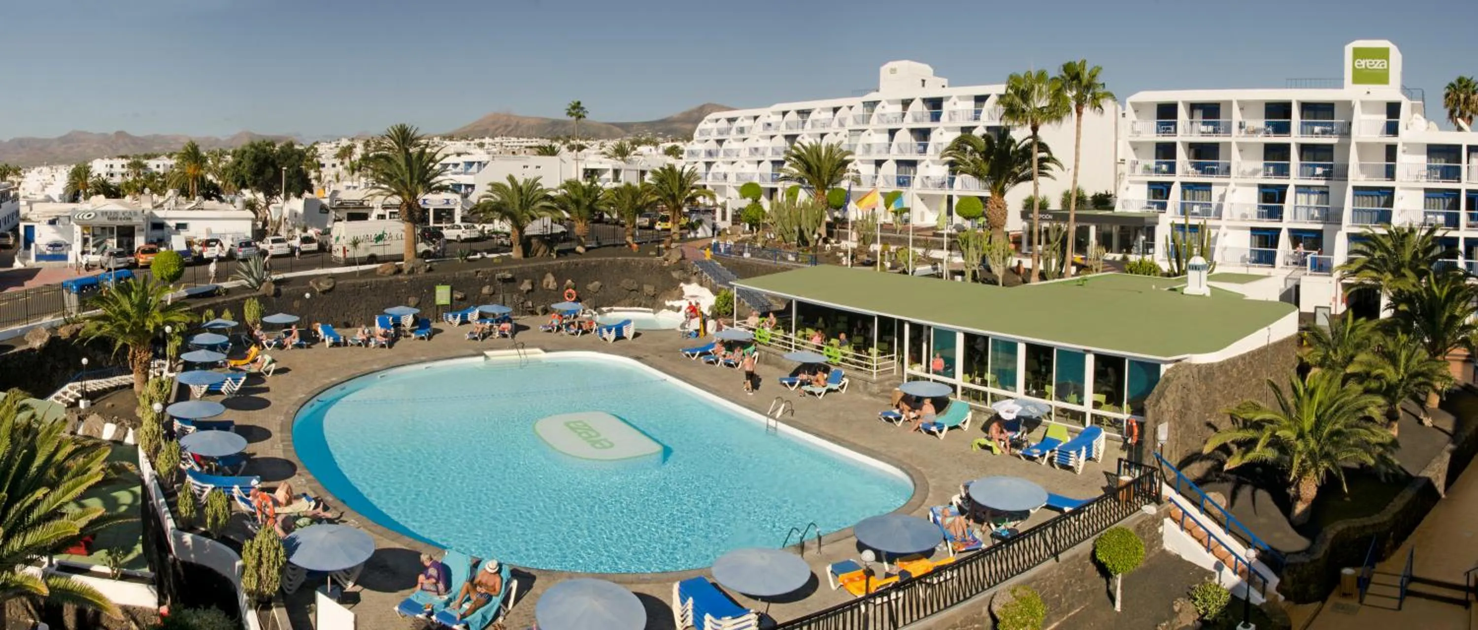 Bird's eye view in Ereza Apartamentos Los Hibiscos - Adults Only