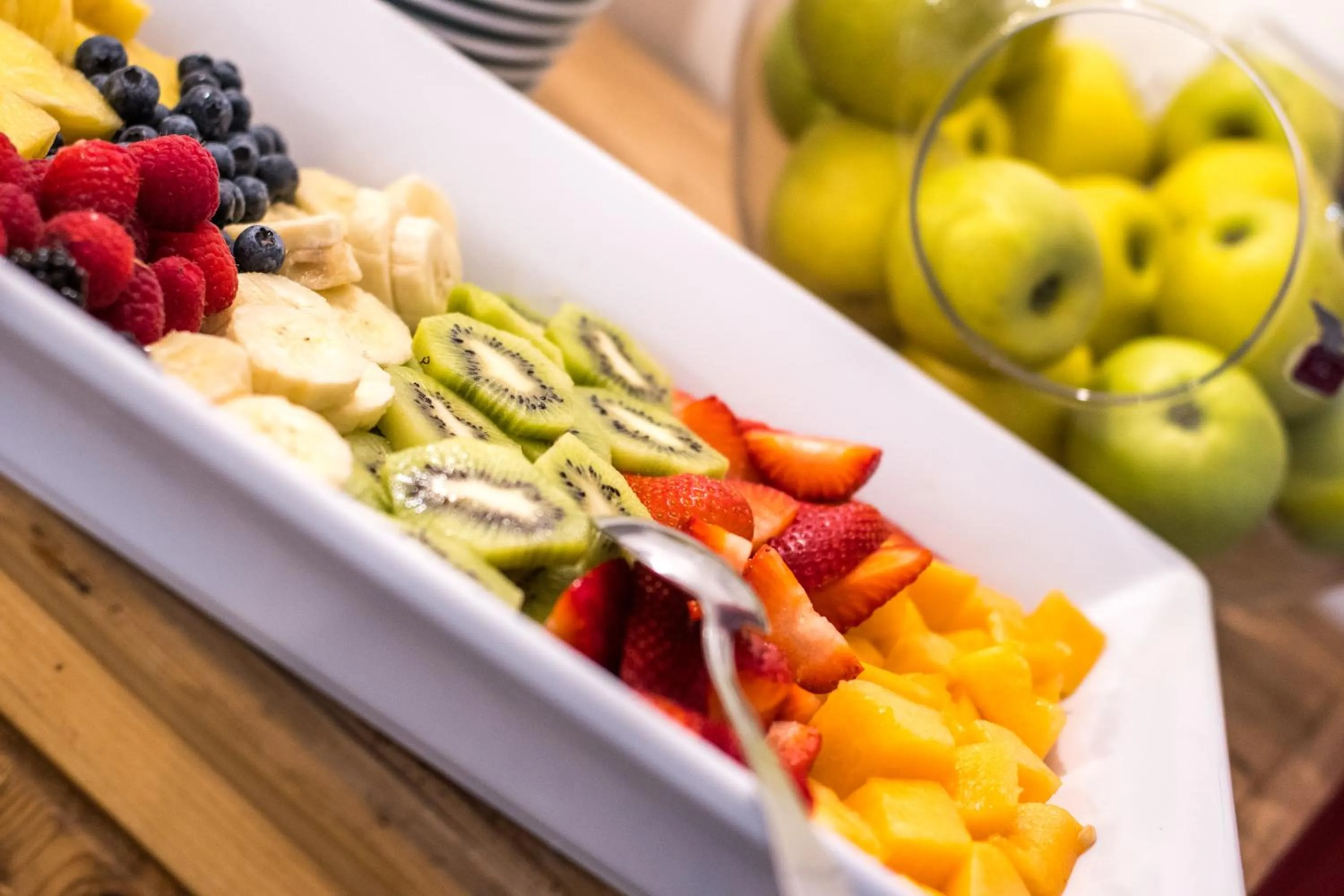 Buffet breakfast in Hotel Villa Rina