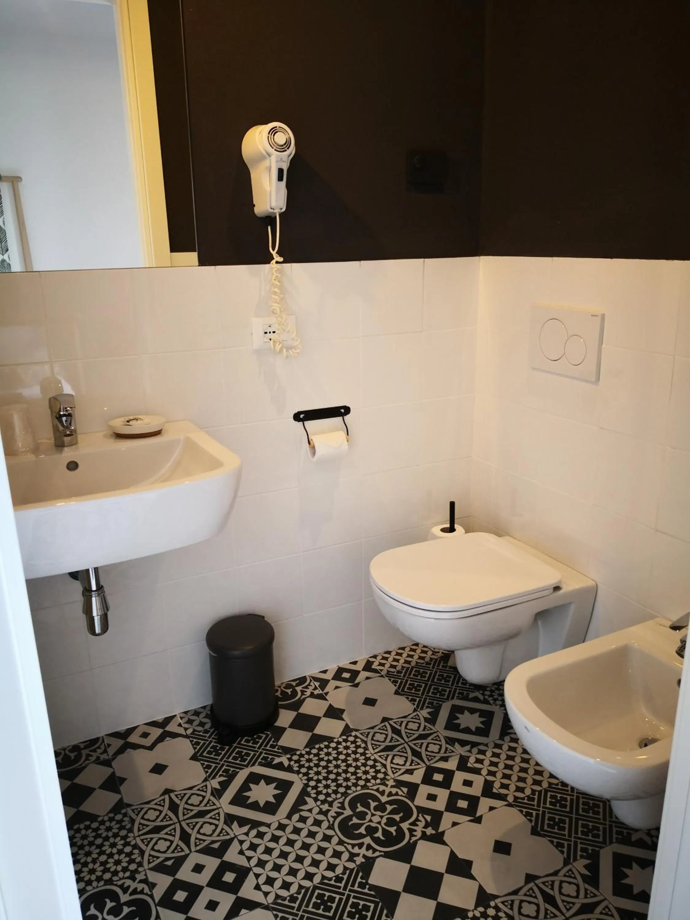 Toilet in Hotel Villa Rina