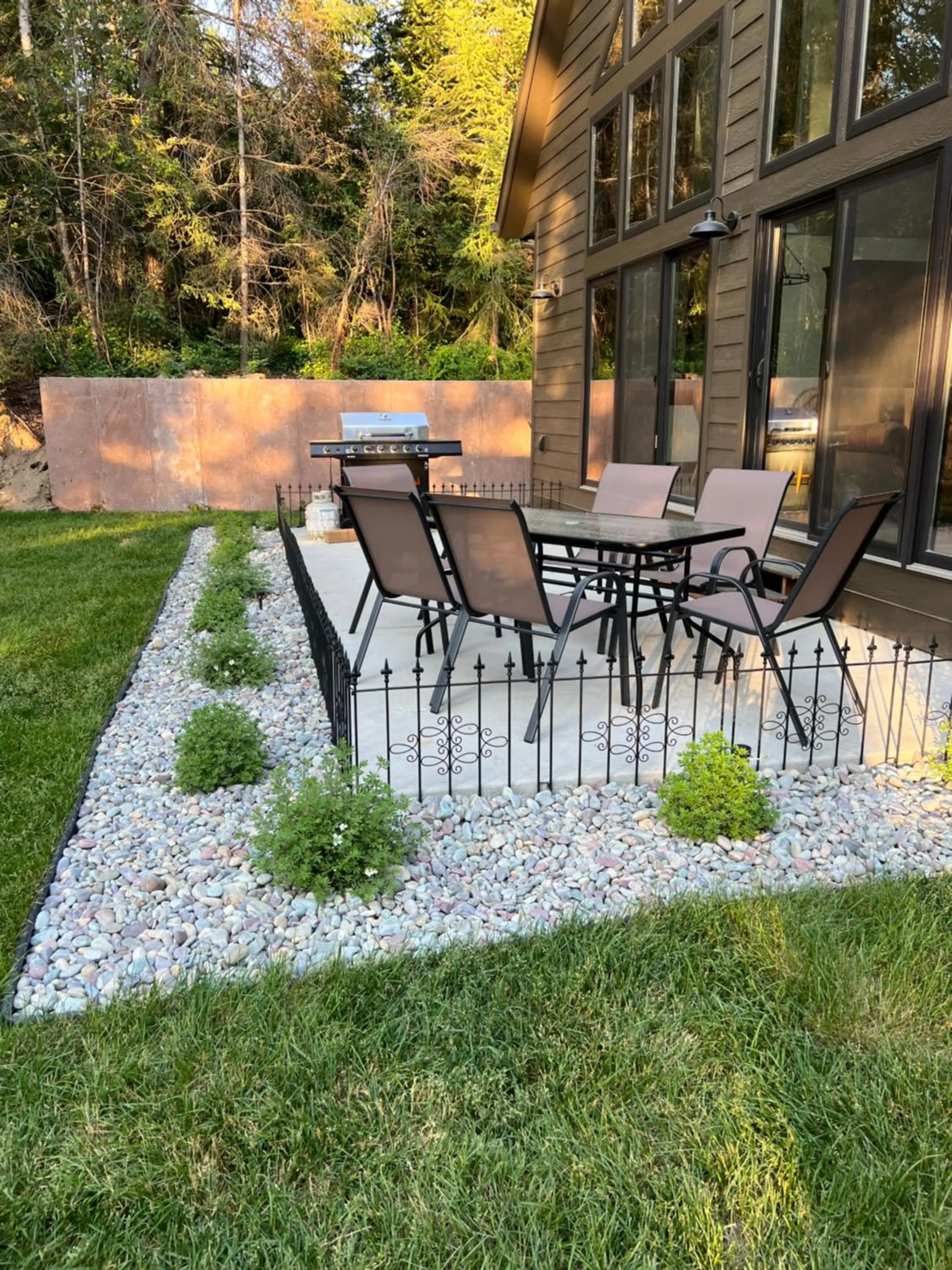 Patio in Glacier Homestead