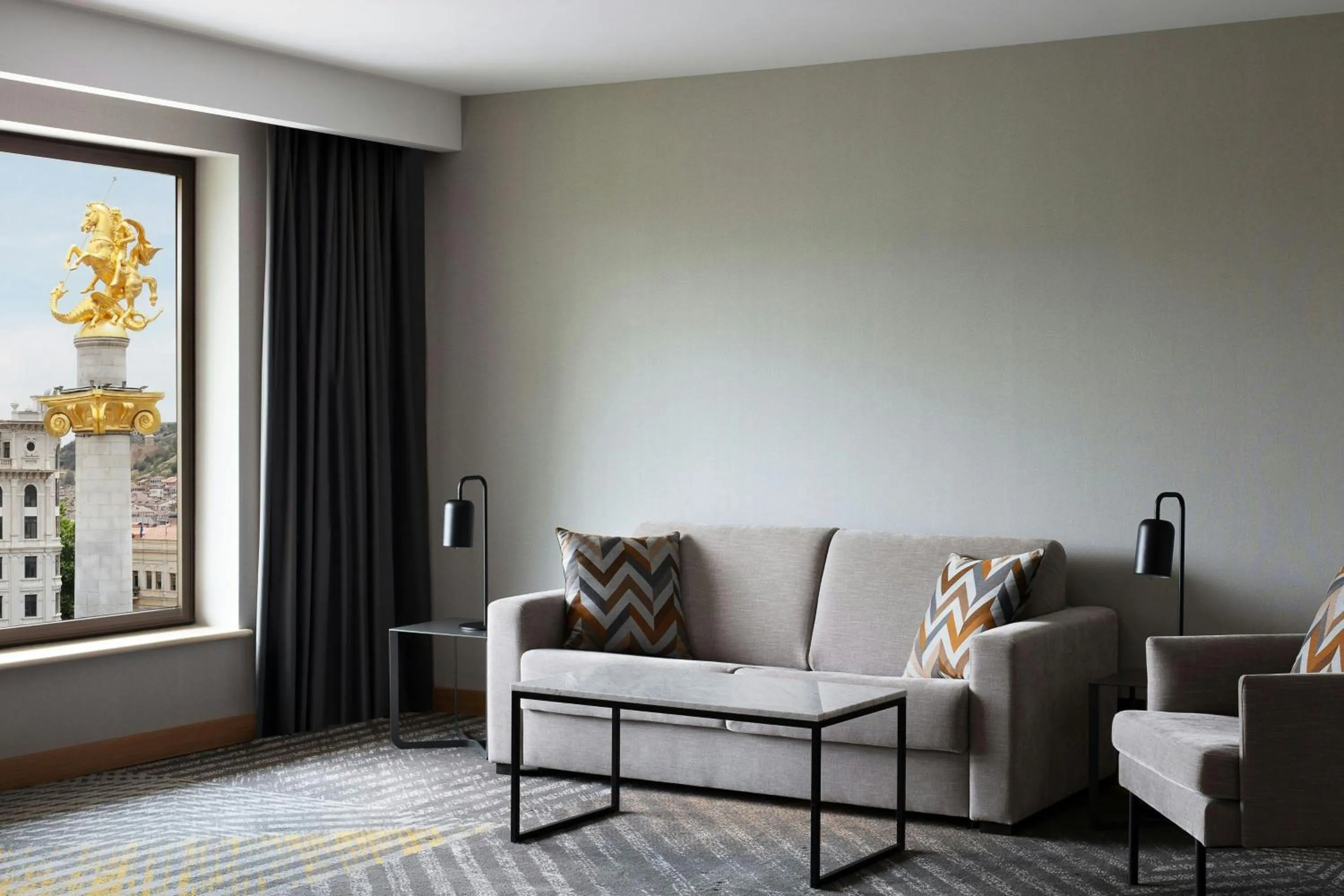 Bedroom in Courtyard by Marriott Tbilisi