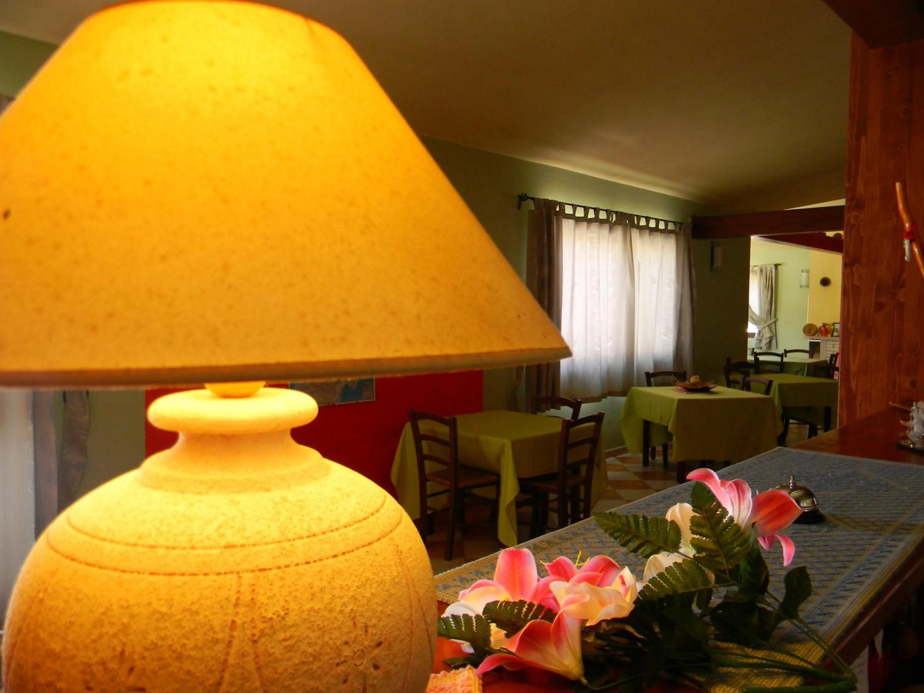 Lobby or reception in La Quercia della Gallura