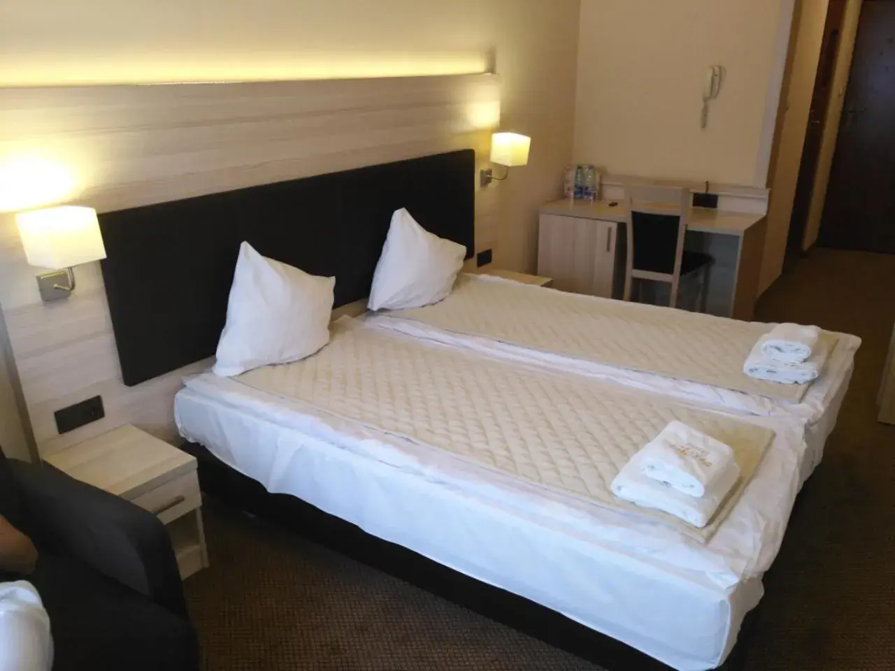 Bed in Spa Hotel Gloria Bed in Spa Hotel Gloria