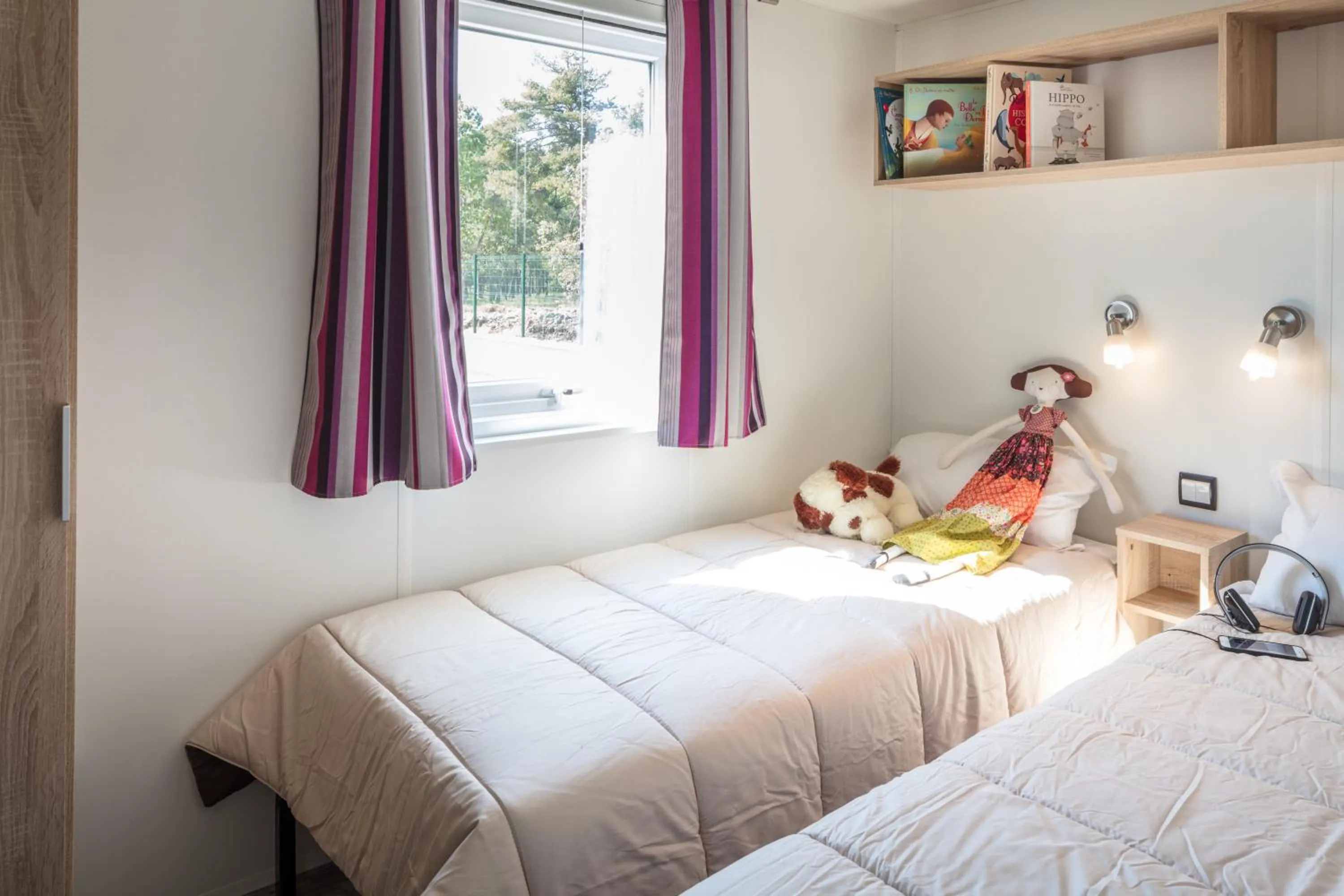 Bedroom, Bed in Camping Paris-Est