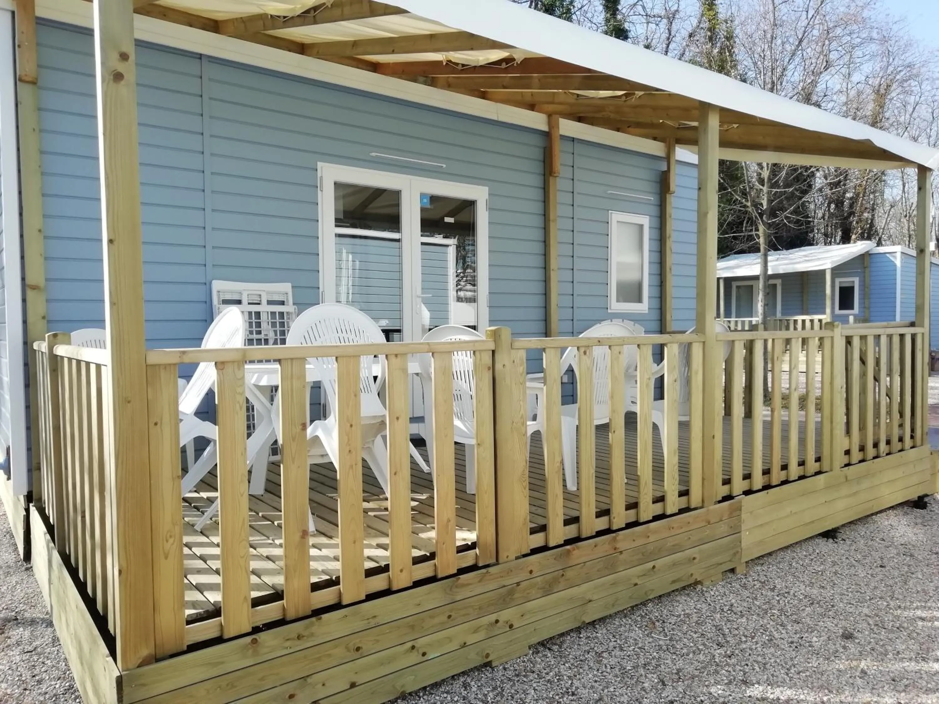 Patio in Camping Paris-Est