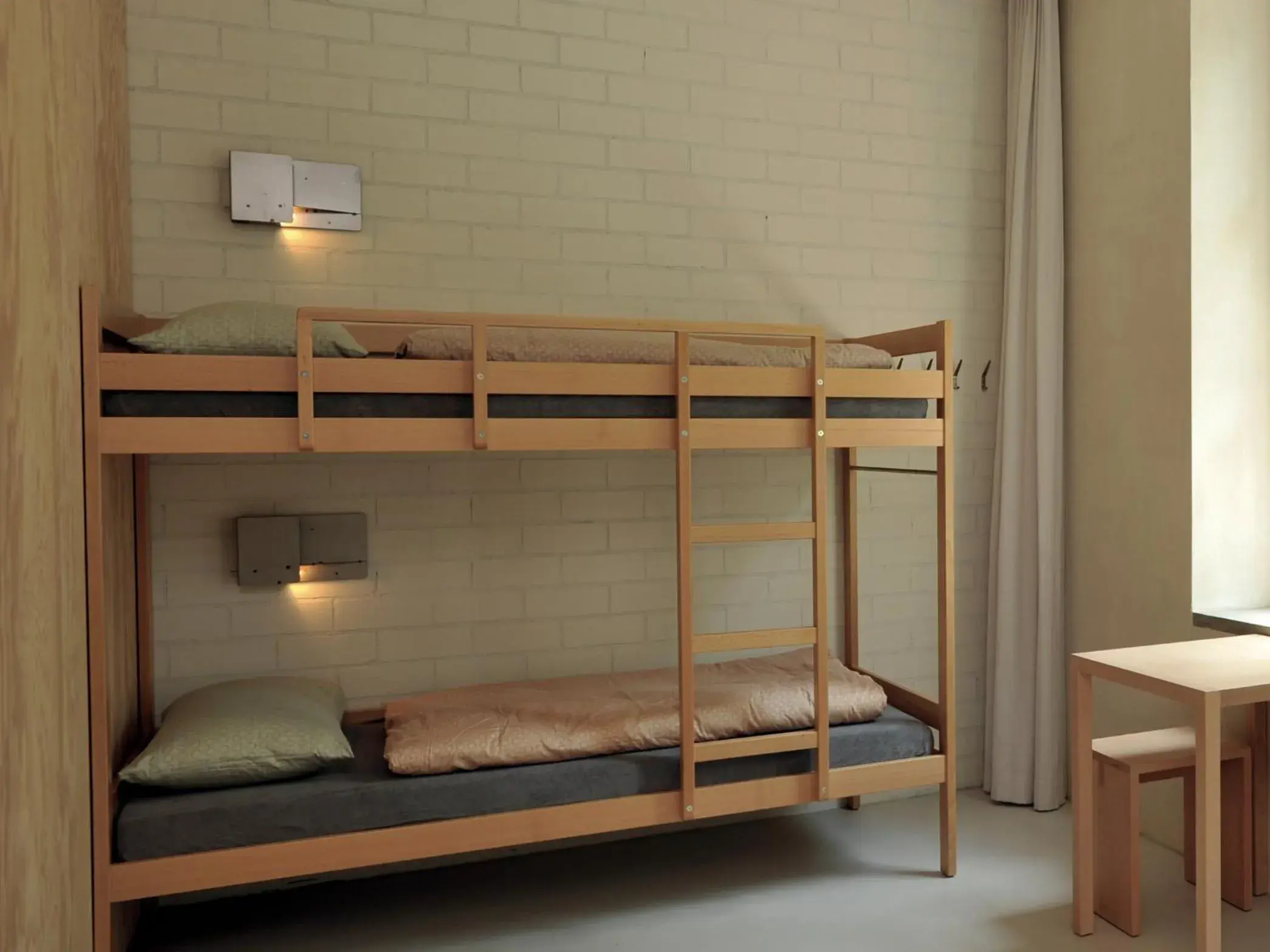 Twin Room with Bunk Beds and Shared Bathroom in Basel Youth Hostel Twin Room with Bunk Beds and Shared Bathroom in Basel Youth Hostel