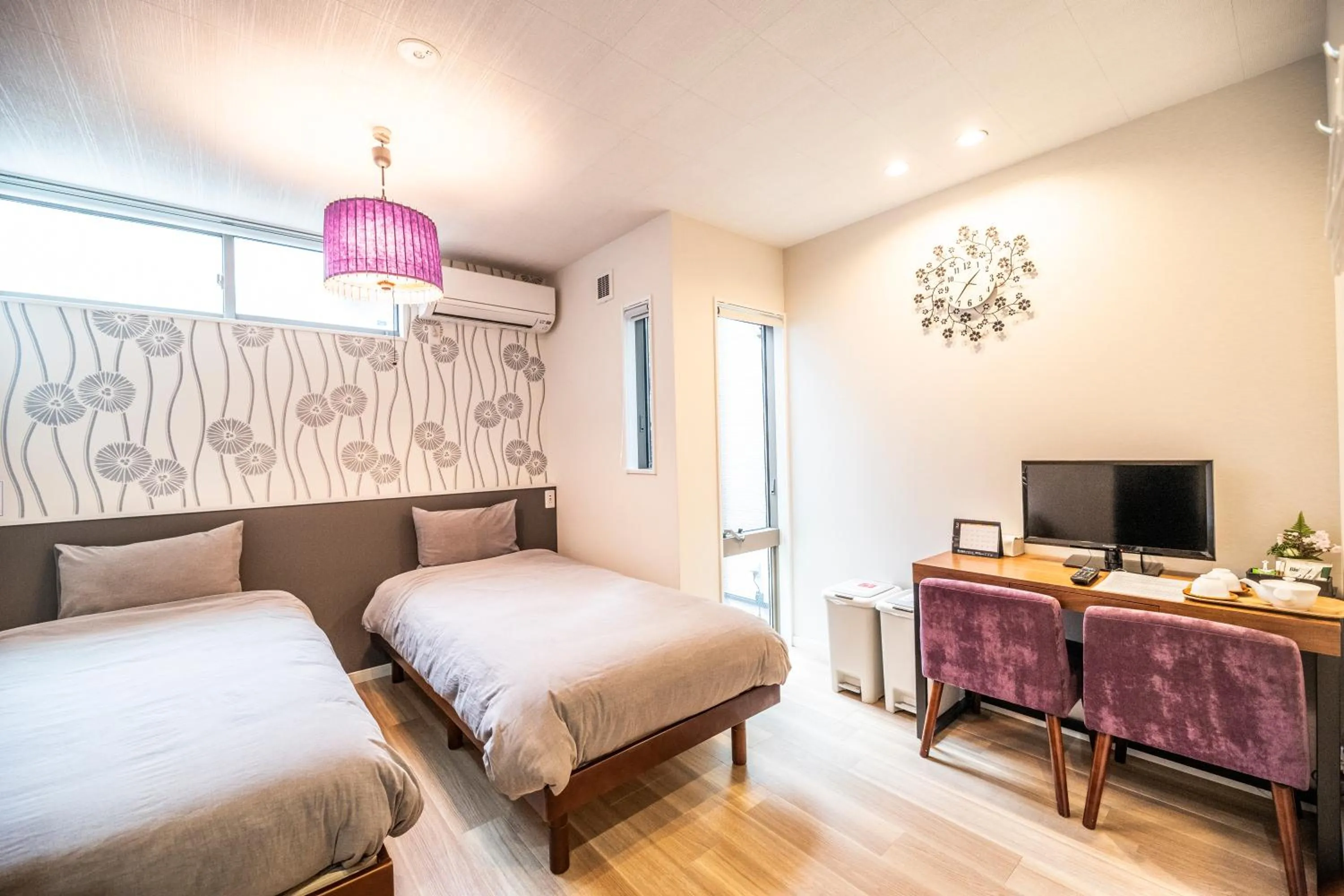 Photo of the whole room, Bed in KYOSTAY Iroha Toji Main