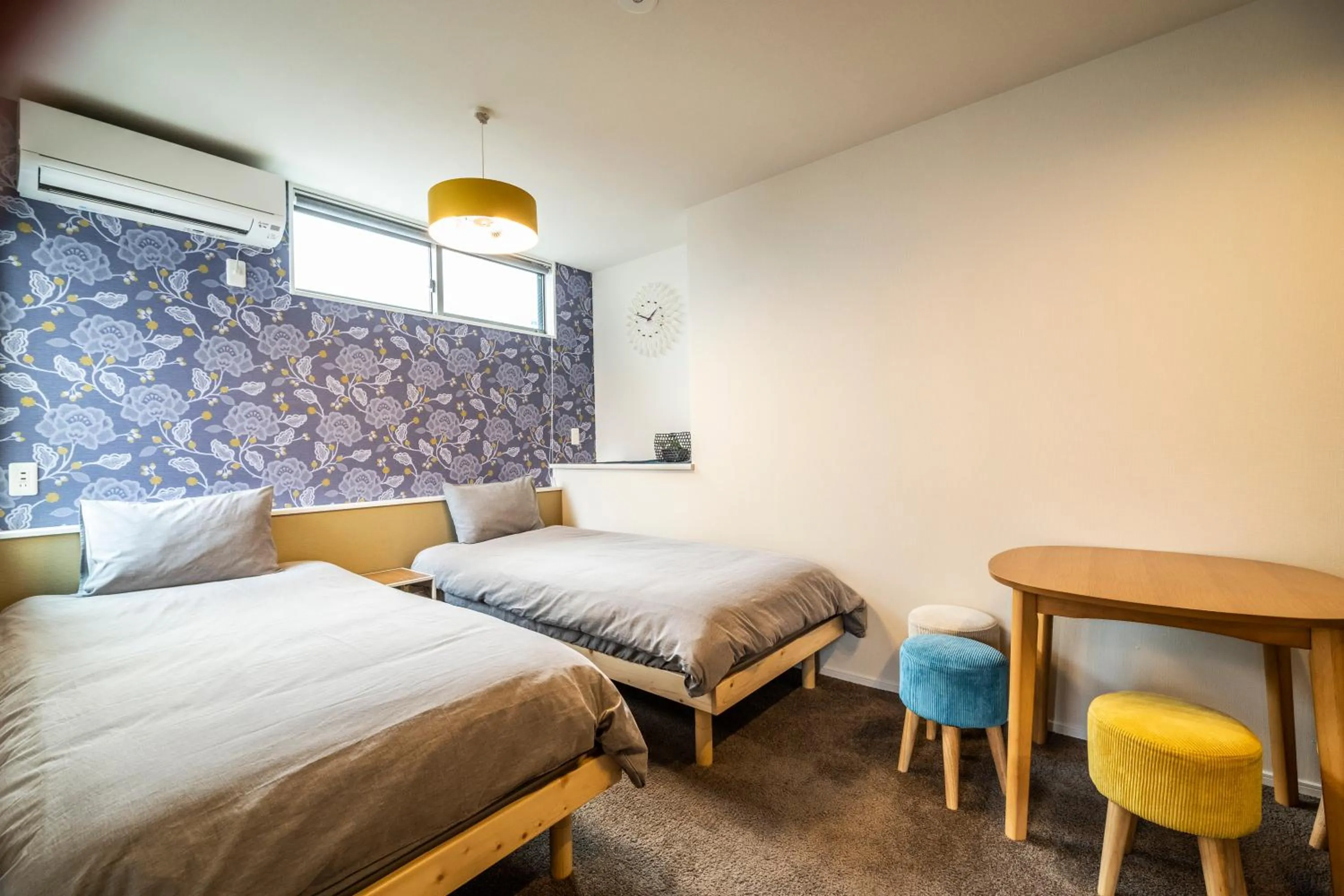 Photo of the whole room, Bed in KYOSTAY Iroha Toji Main