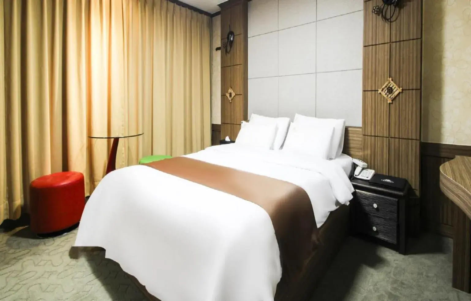 Bed in Uljin Grand Hotel Bed in Uljin Grand Hotel