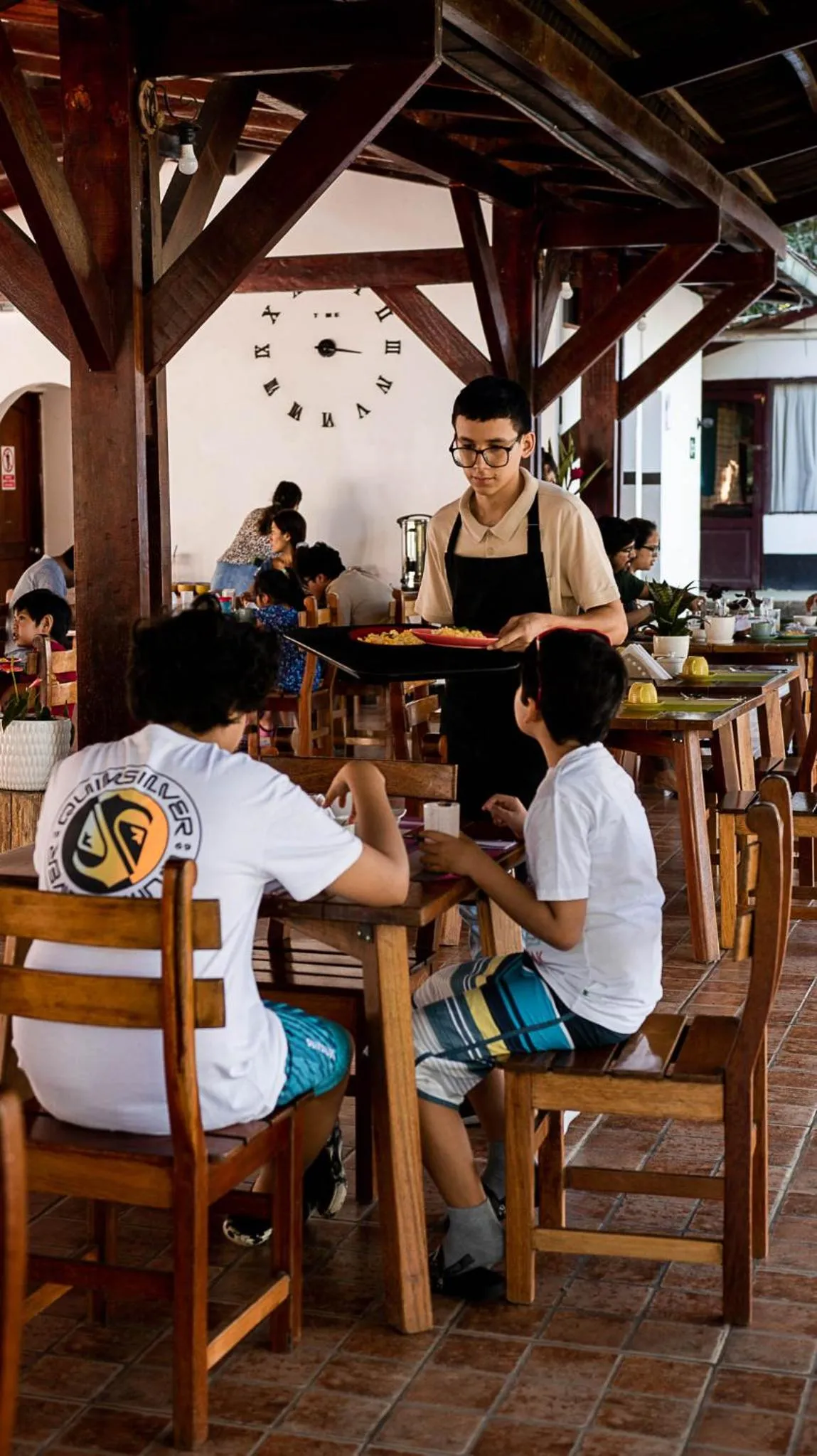 Restaurant/places to eat in Hacienda Don Vicente Bungalows-Tarapoto