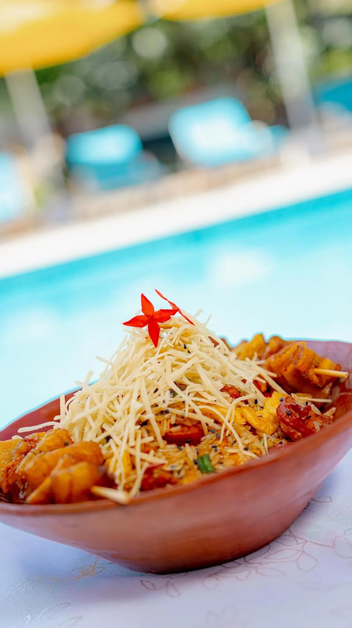 Food in Hacienda Don Vicente Bungalows-Tarapoto
