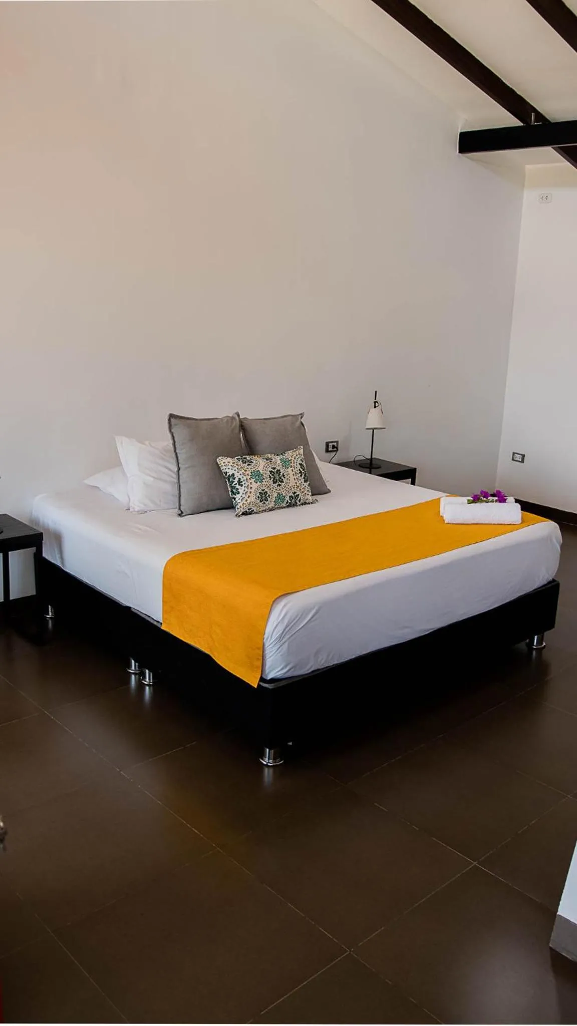Bedroom, Bed in Hacienda Don Vicente Bungalows-Tarapoto