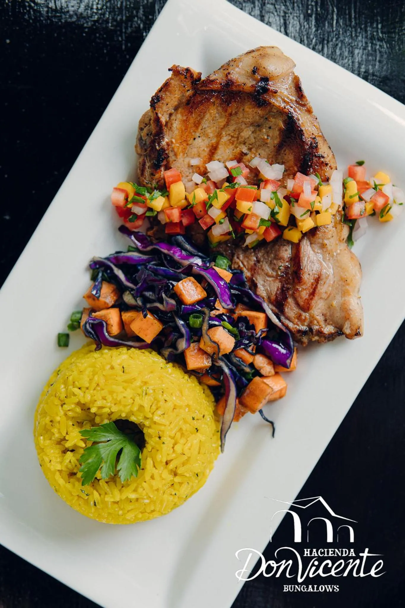Food in Hacienda Don Vicente Bungalows-Tarapoto