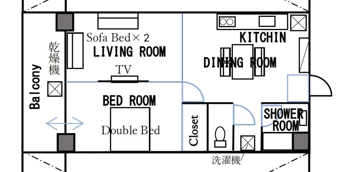 Holiday Homes TSUBOYA 202
