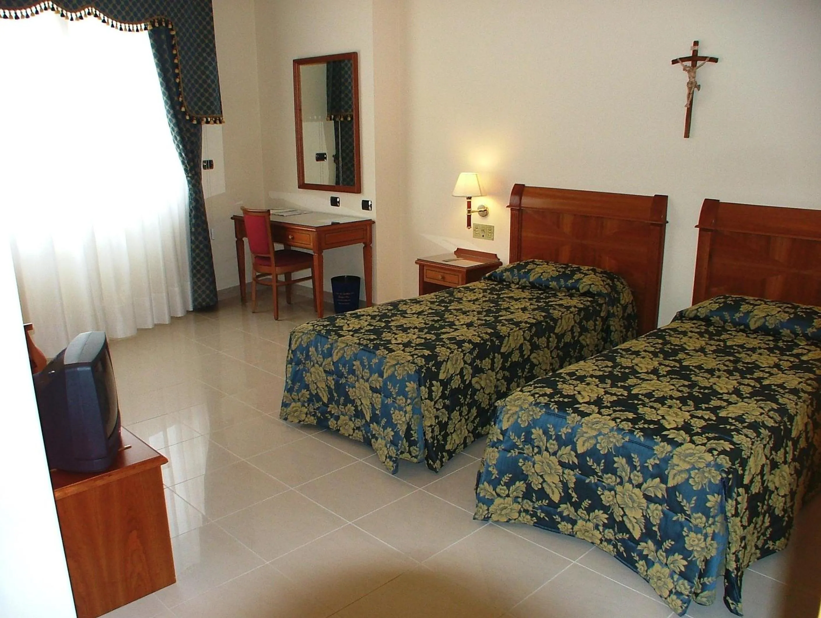 Photo of the whole room, Bed in Hotel Centro di Spiritualità Padre Pio