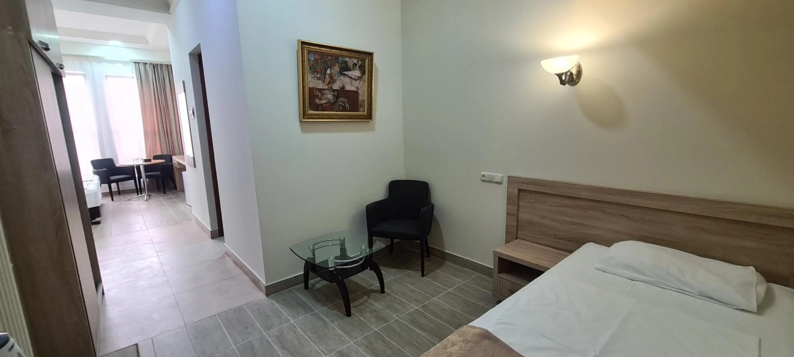 Bed in Yerevan Deluxe Hotel