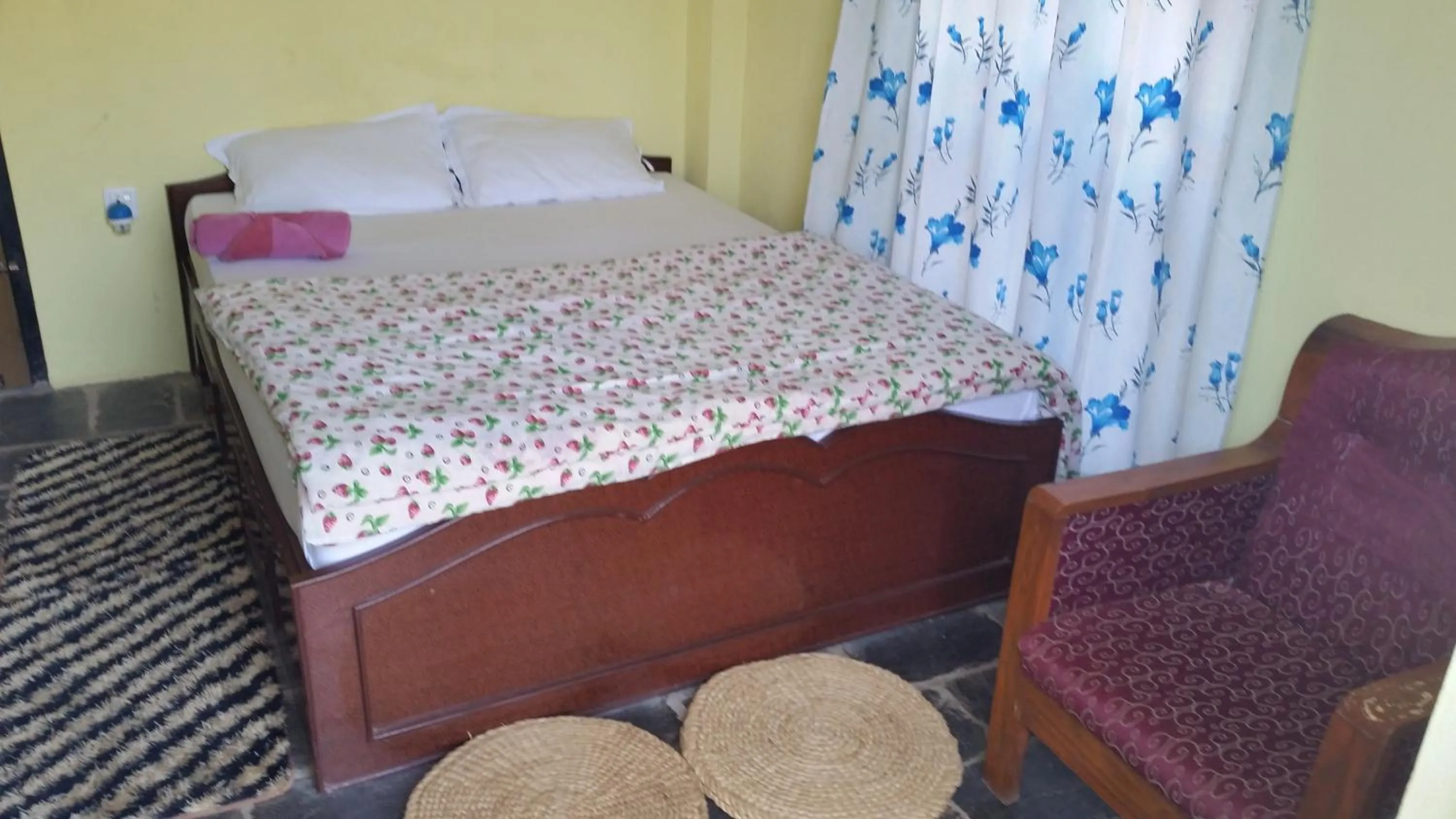 Bed in Hotel Sanskaar