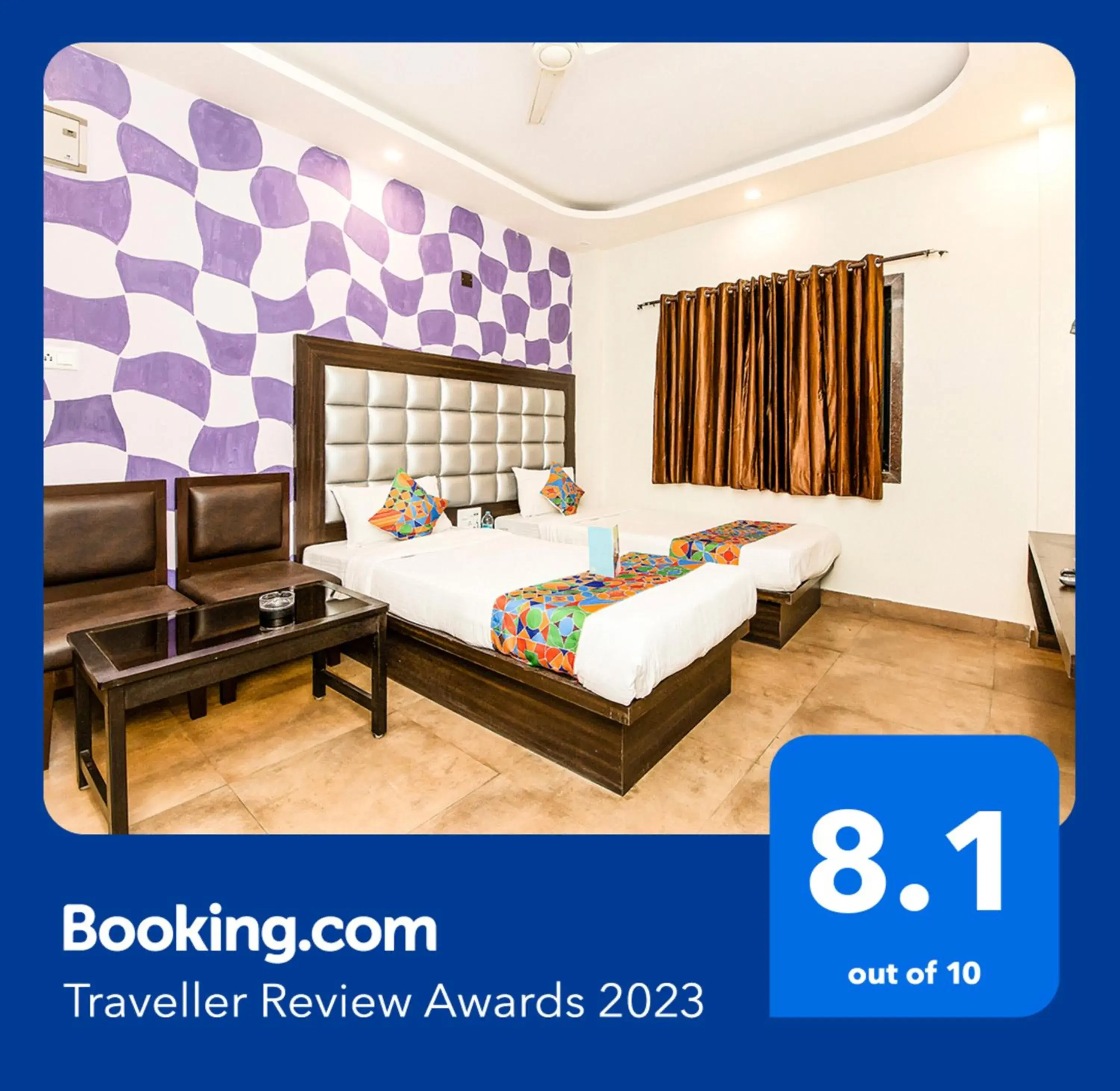 Living room, Bed in FabHotel De Sivalika - 500m from Belur Math Living room, Bed in FabHotel De Sivalika - 500m from Belur Math