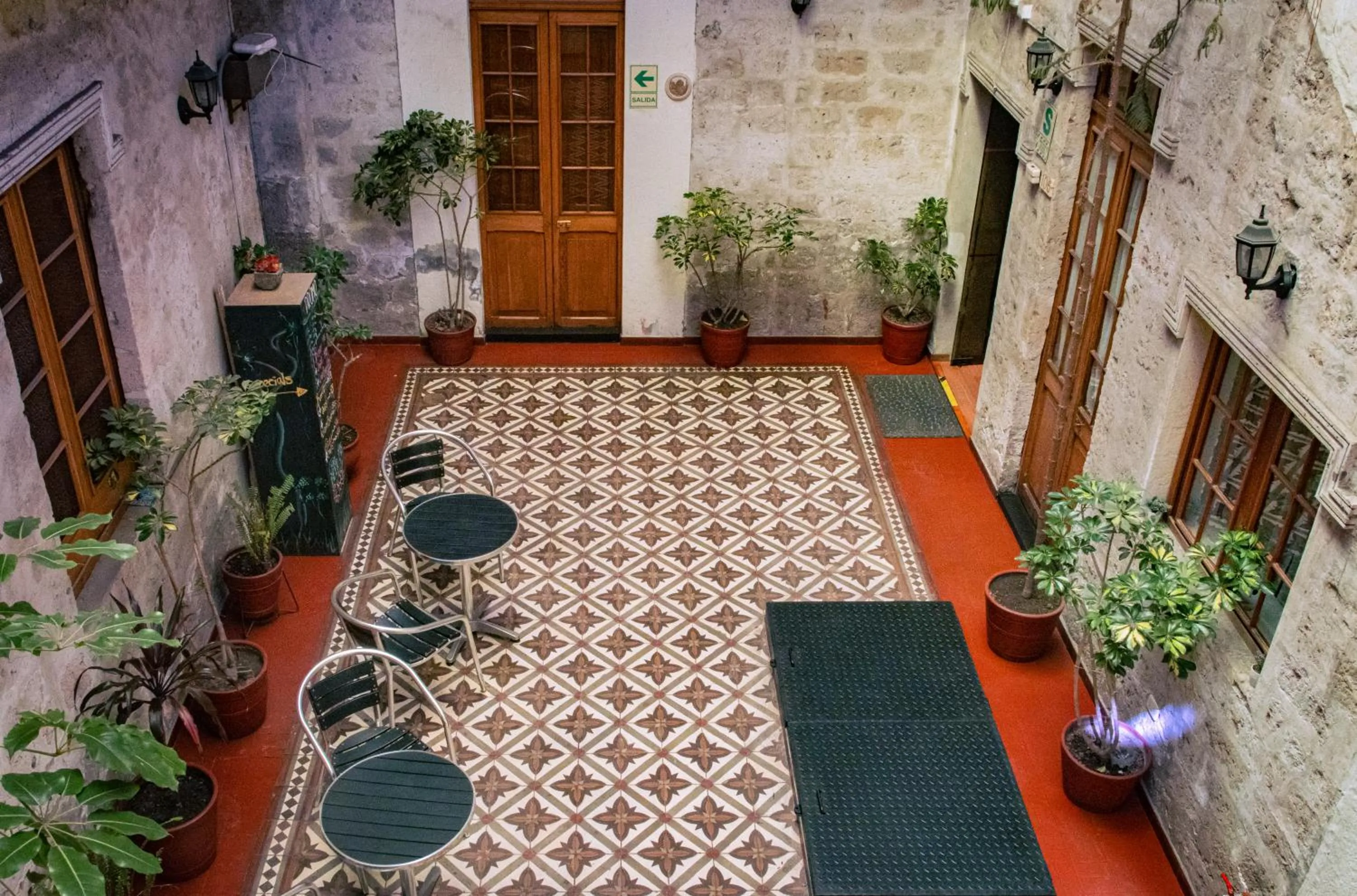 Property building in Hotel La Posada de Ugarte