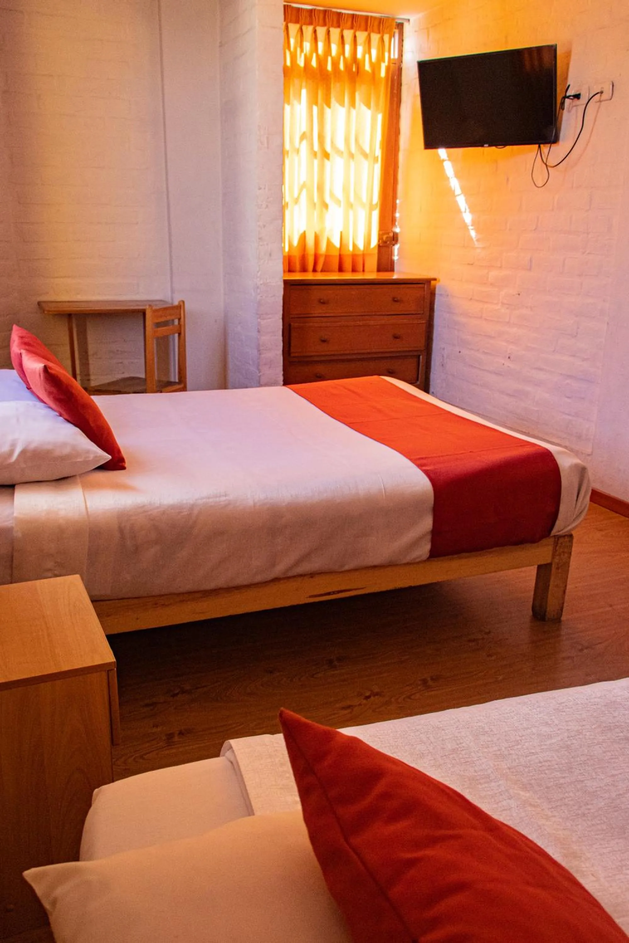 Bed in Hotel La Posada de Ugarte