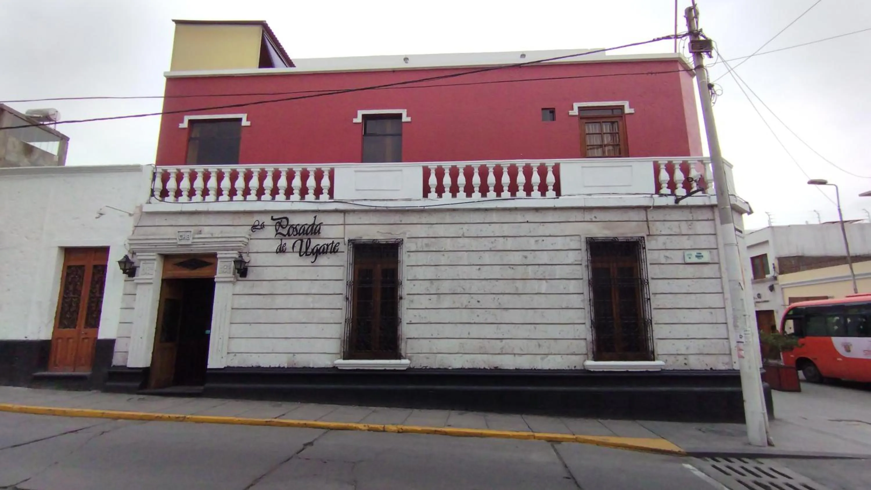 Property building in Hotel La Posada de Ugarte