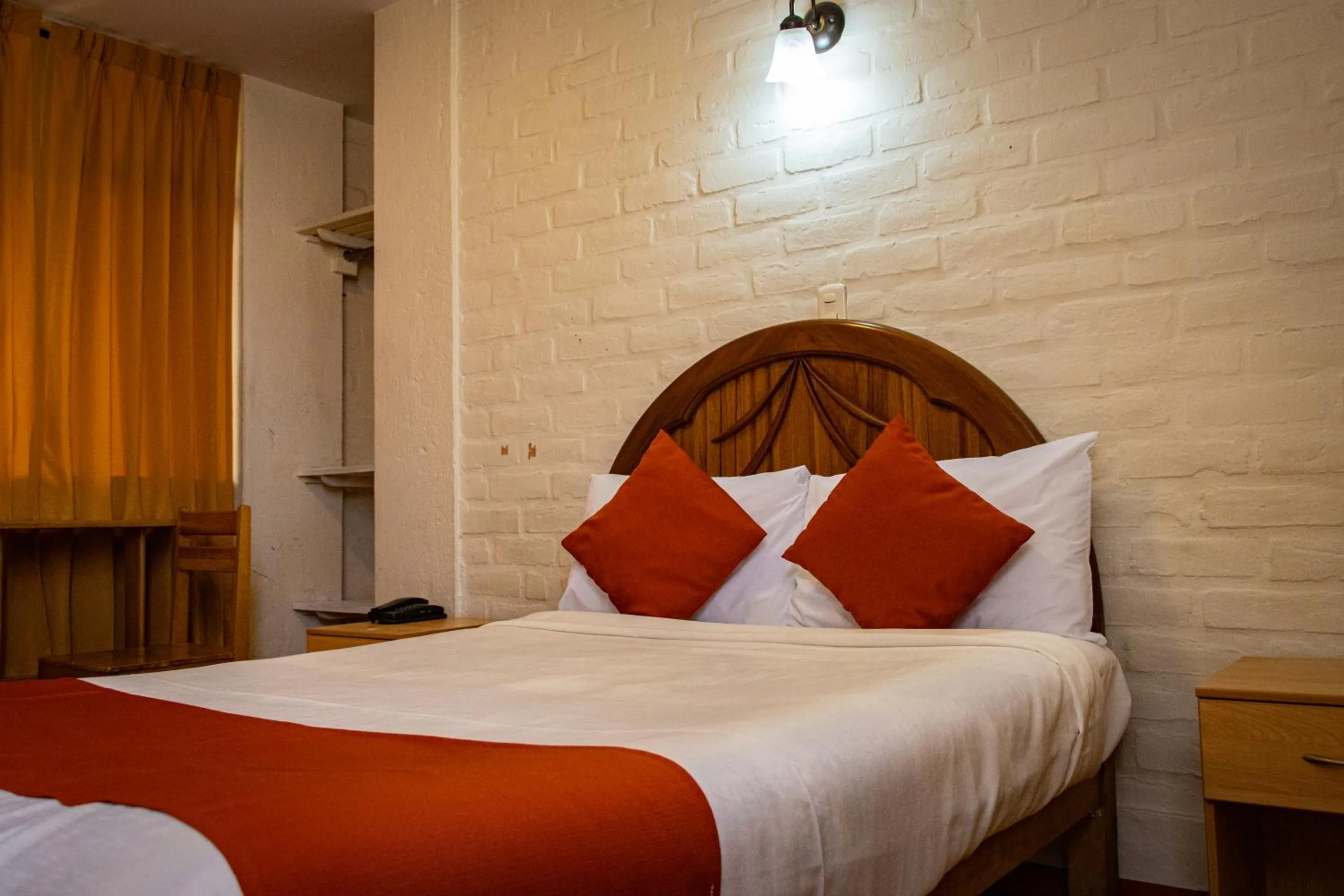 Bed in Hotel La Posada de Ugarte