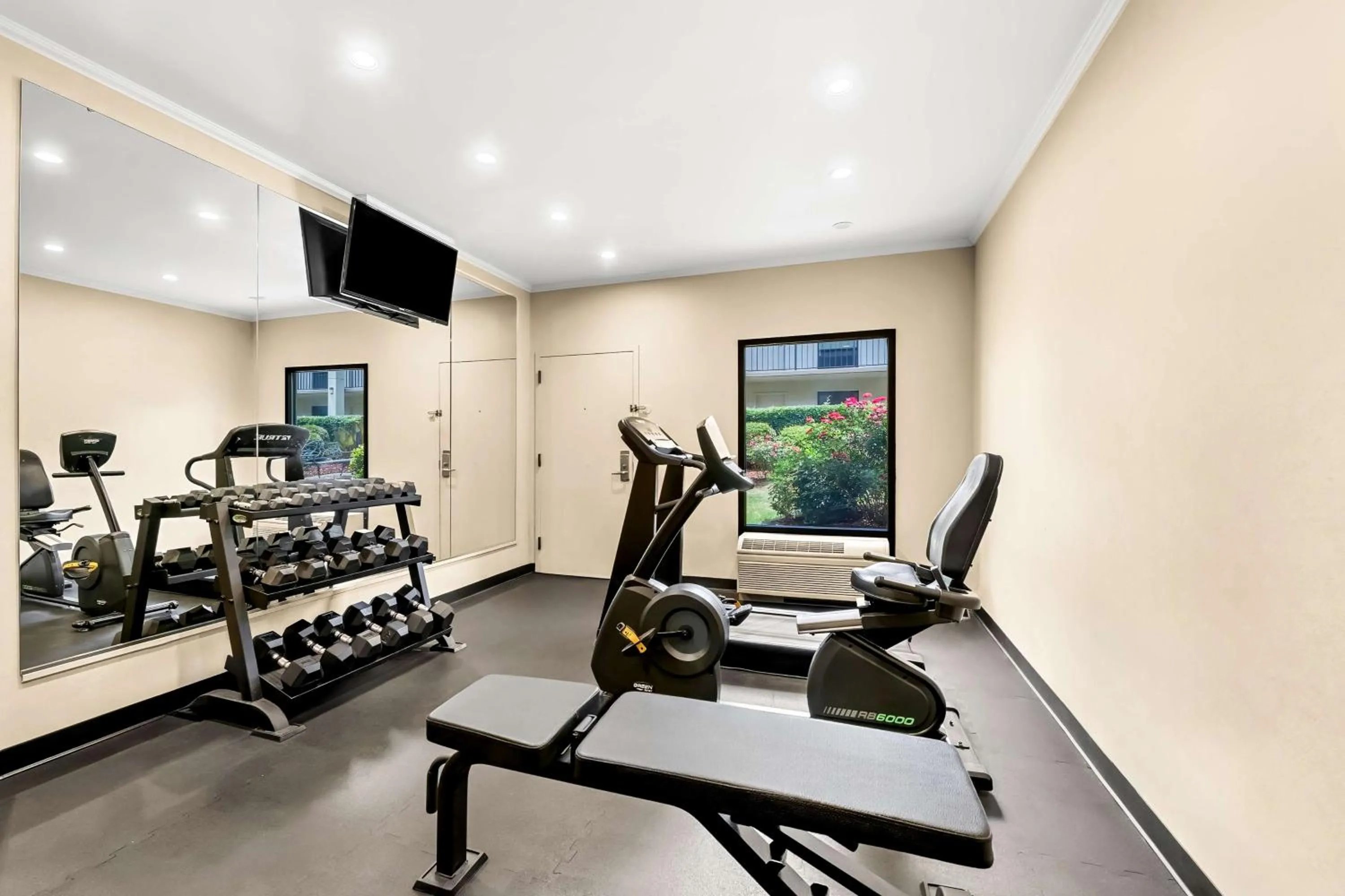 Fitness centre/facilities in SureStay Plus Hotel by Best Western Southern Pines Pinehurst