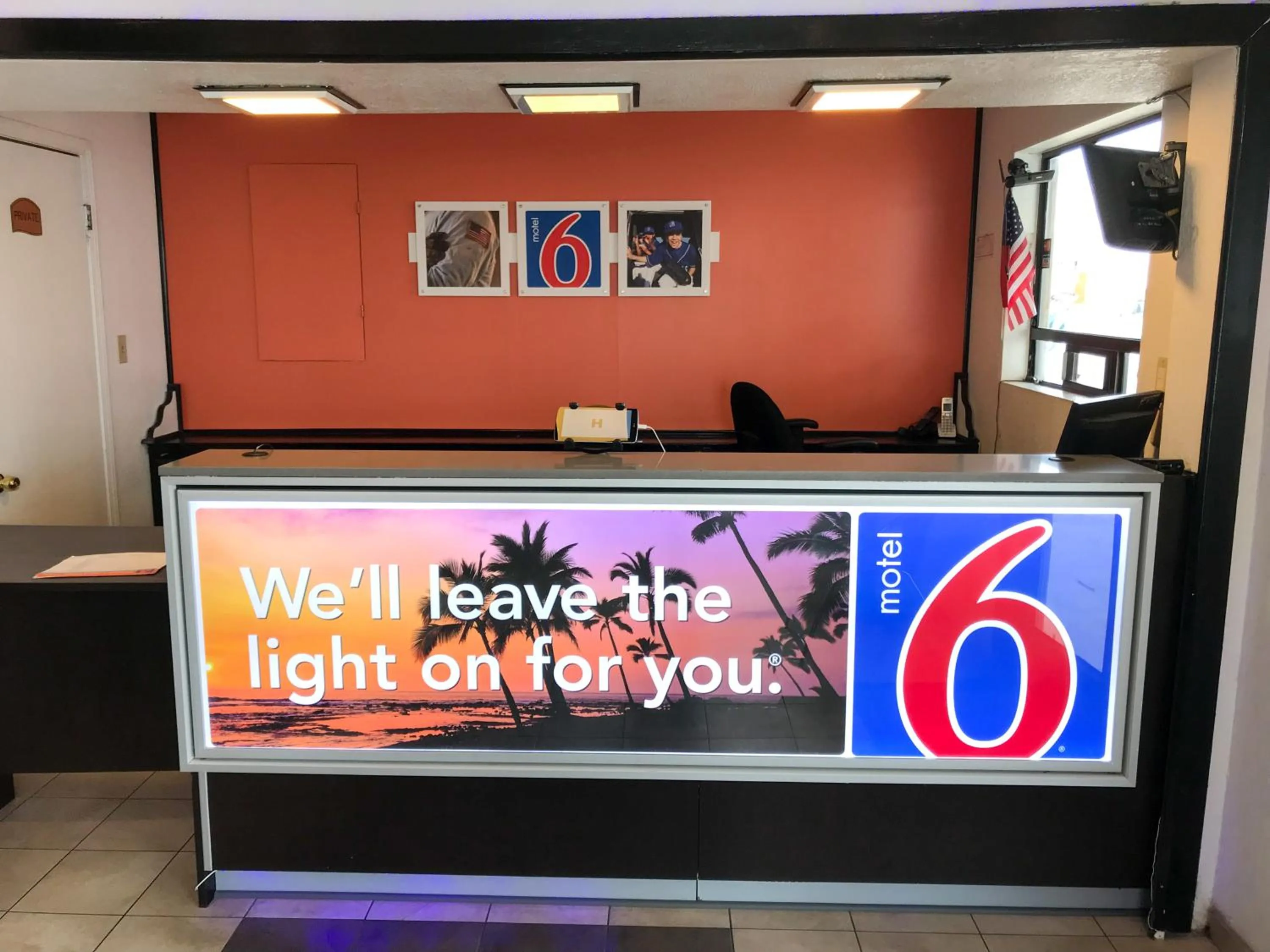 Lobby or reception in Motel 6-Westley, CA
