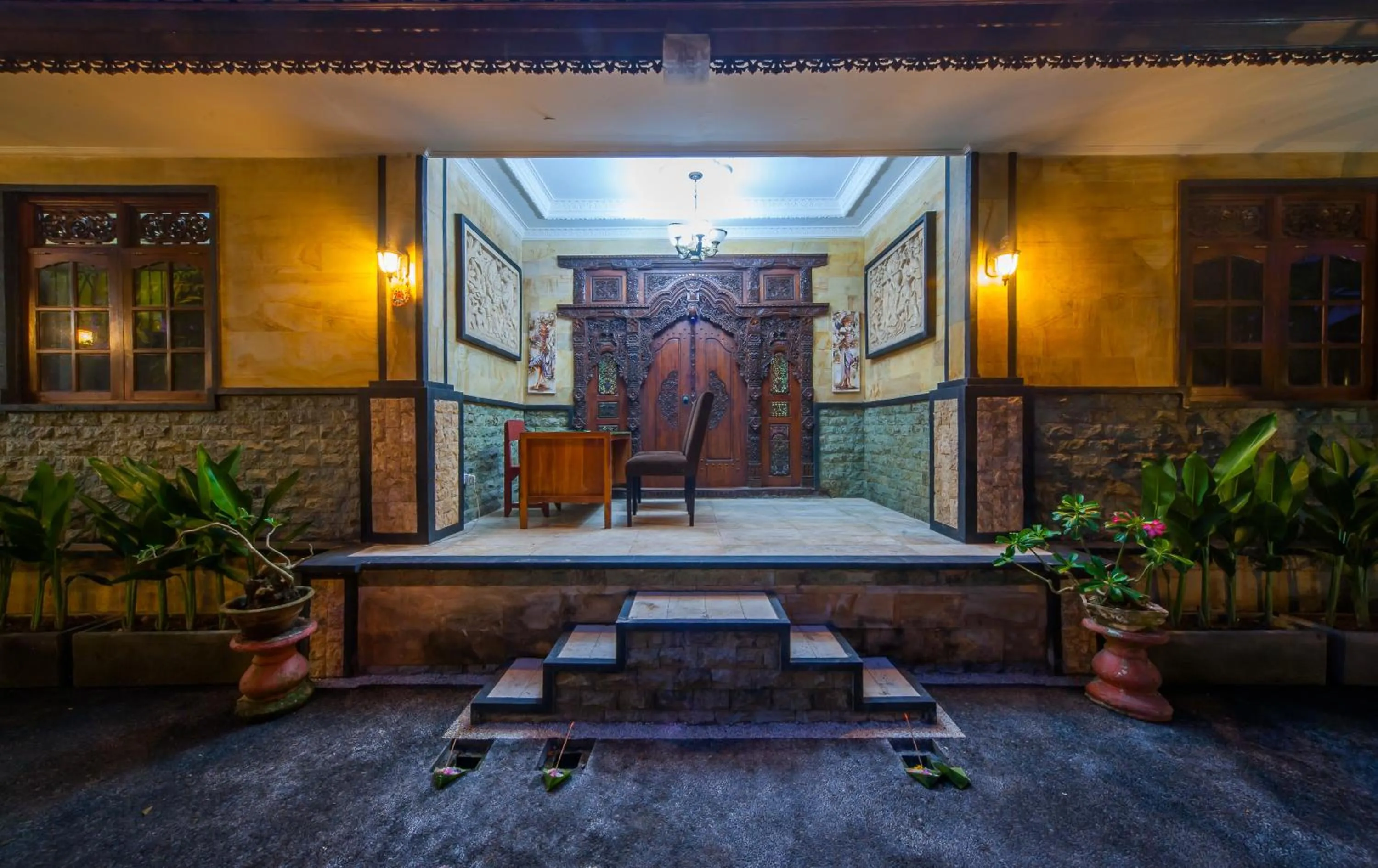 Facade/entrance in Umah DiTebe Canggu