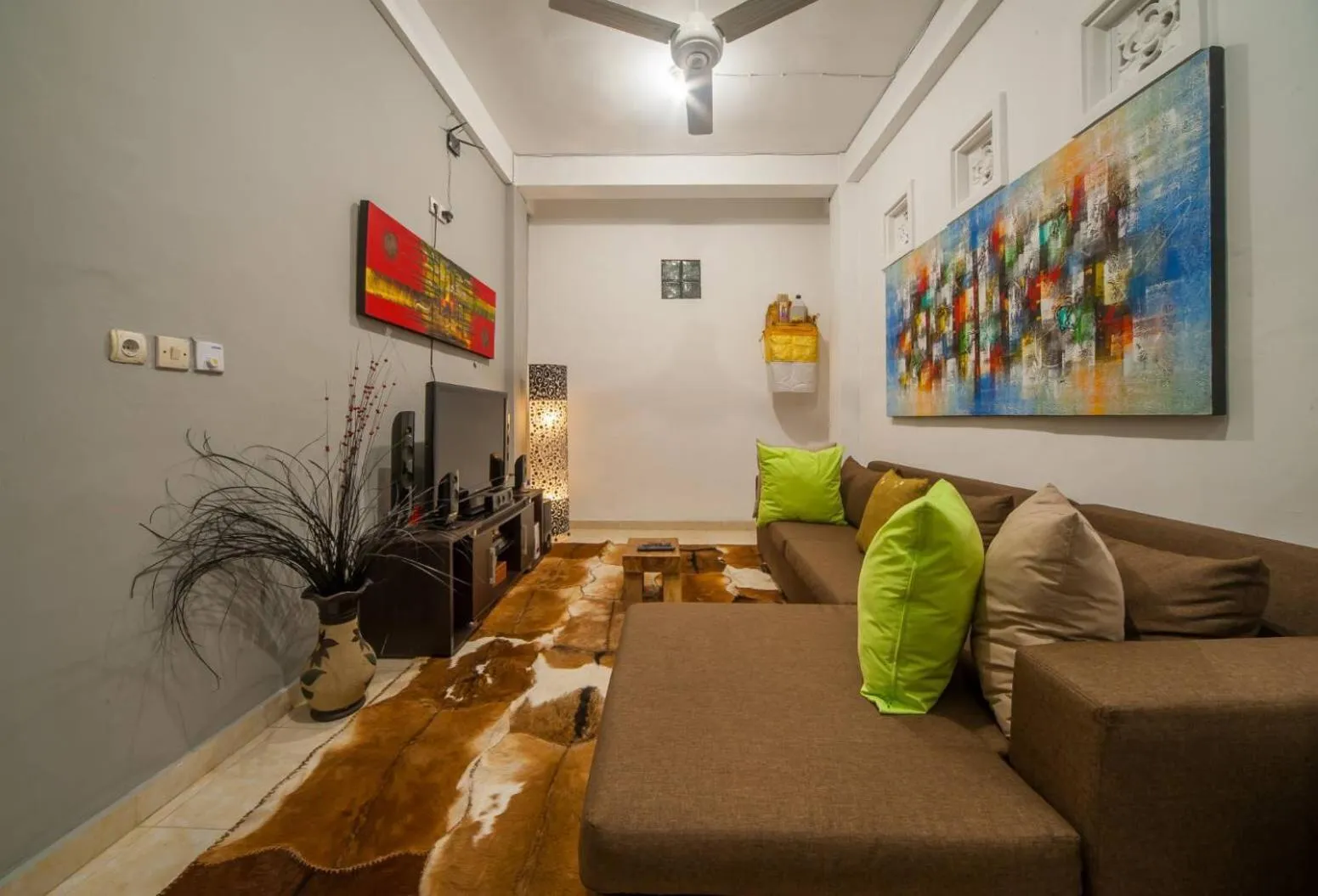 Living room in Umah DiTebe Canggu