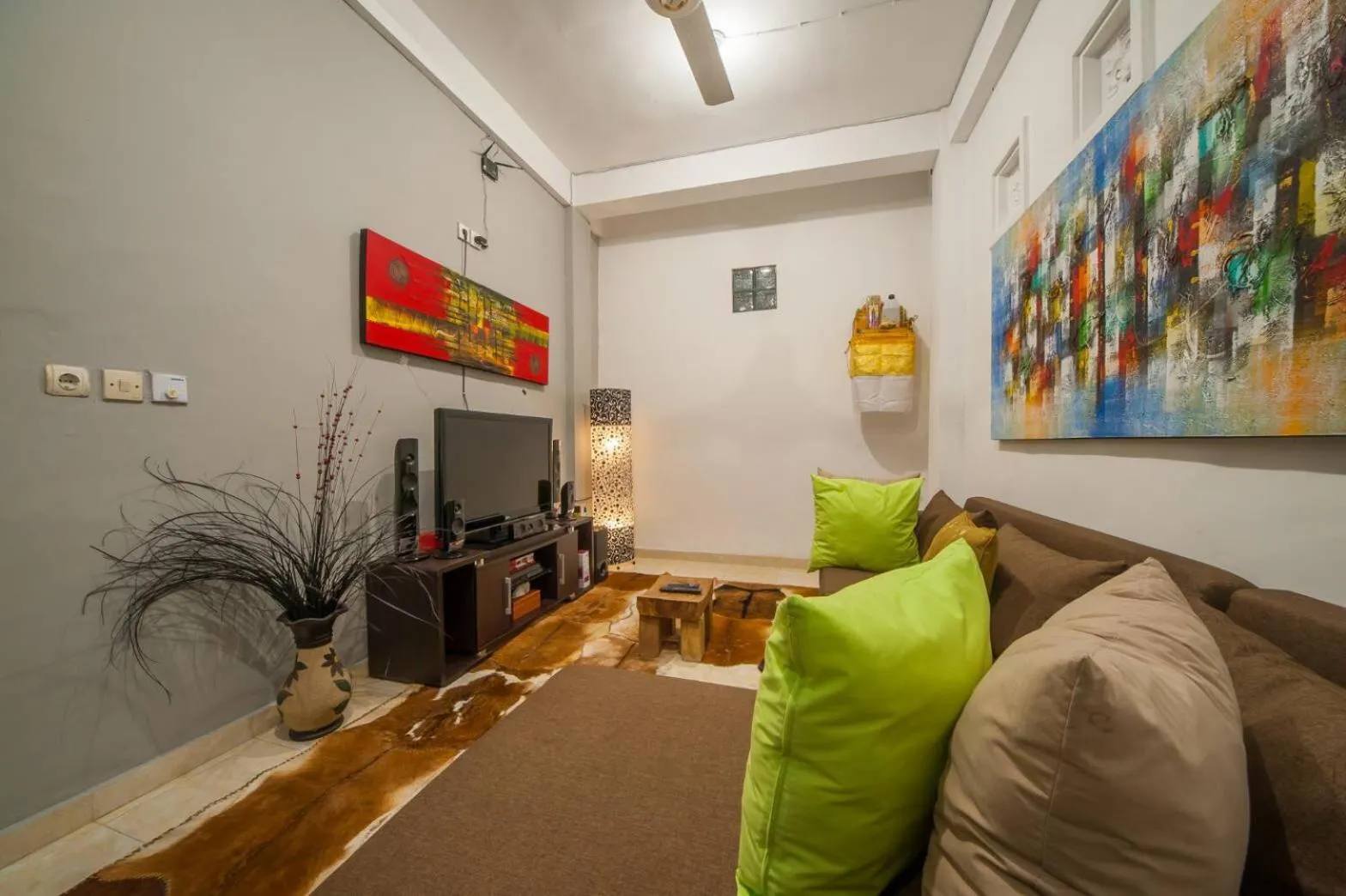 Living room in Umah DiTebe Canggu