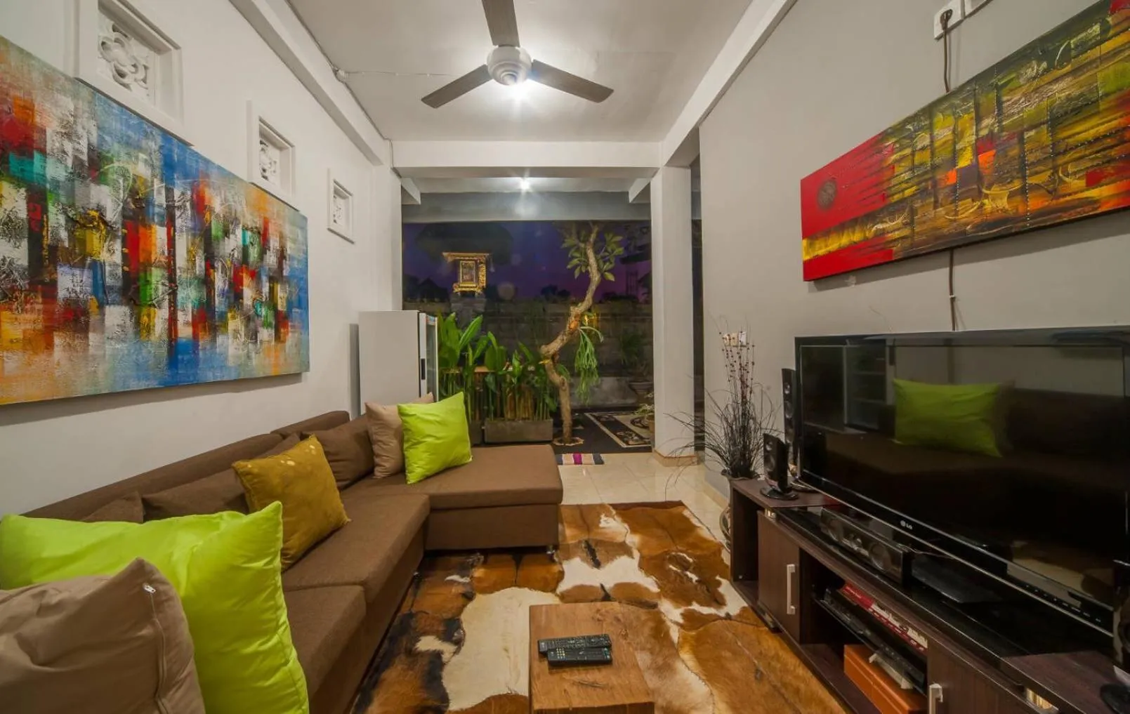Living room in Umah DiTebe Canggu