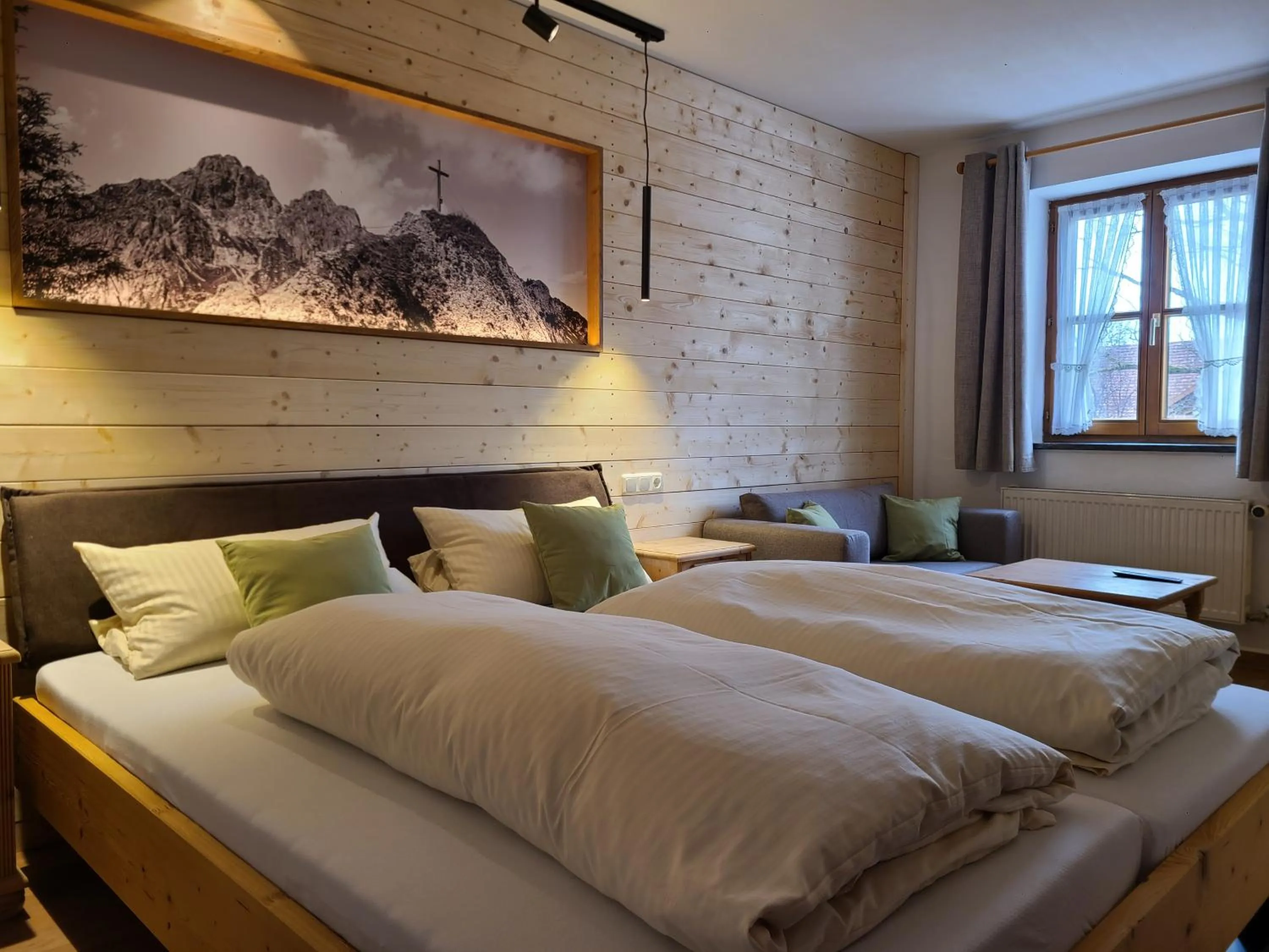 Bed in Landgasthof Wangerstuben