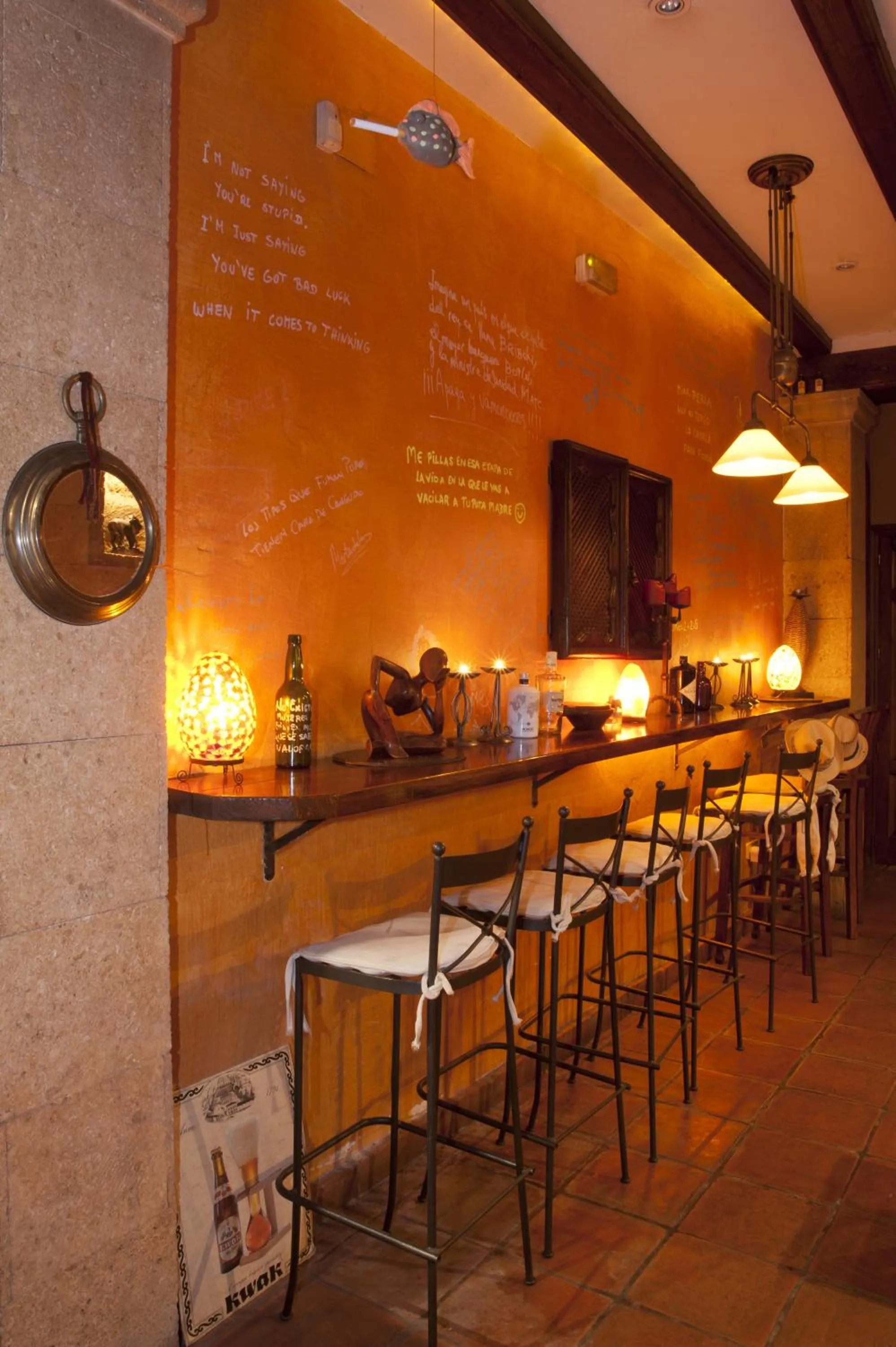 Lounge or bar in Hotel Triskel